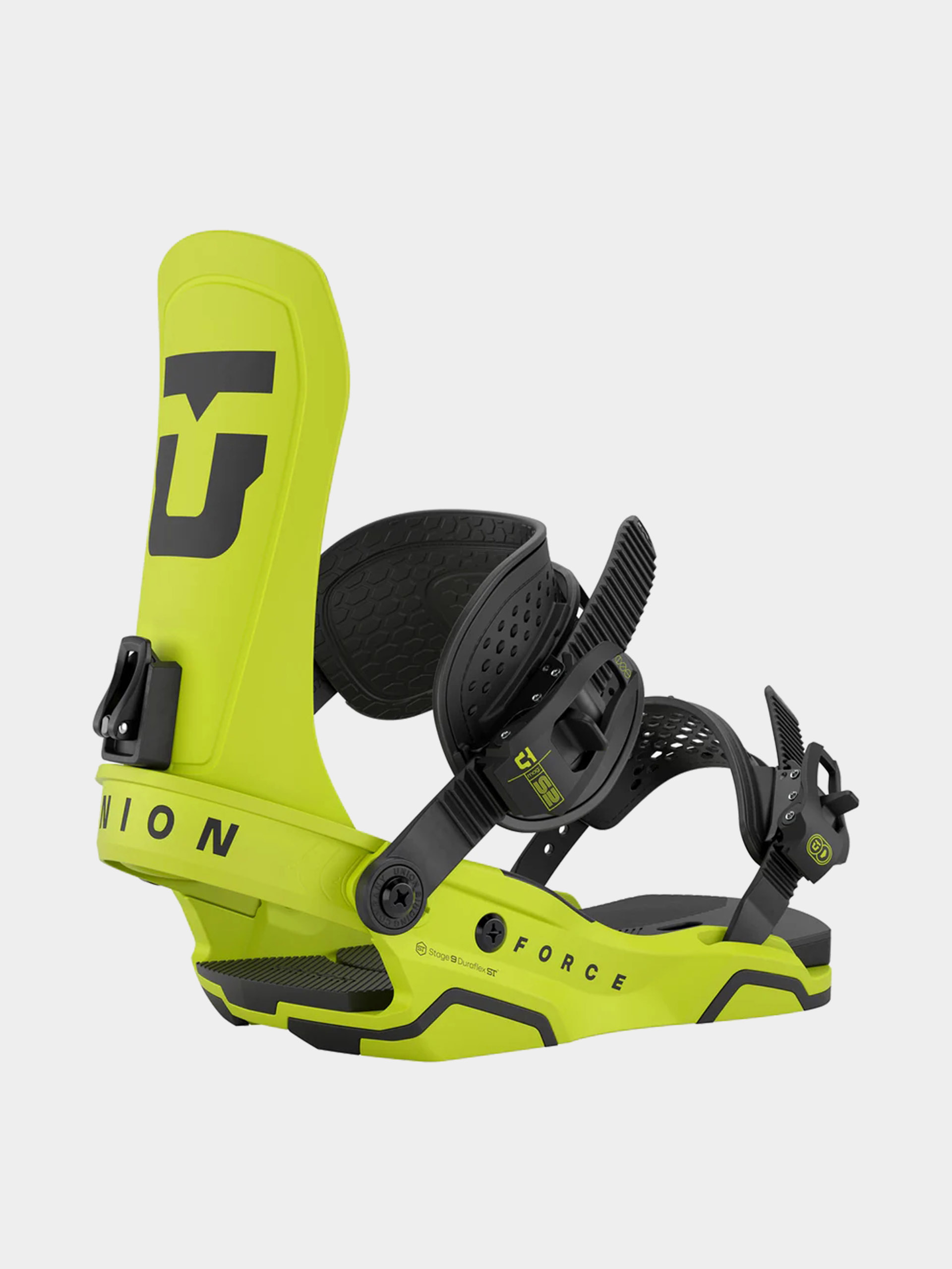 Union Snowboard bindings Force Team HB (cyber lime)
