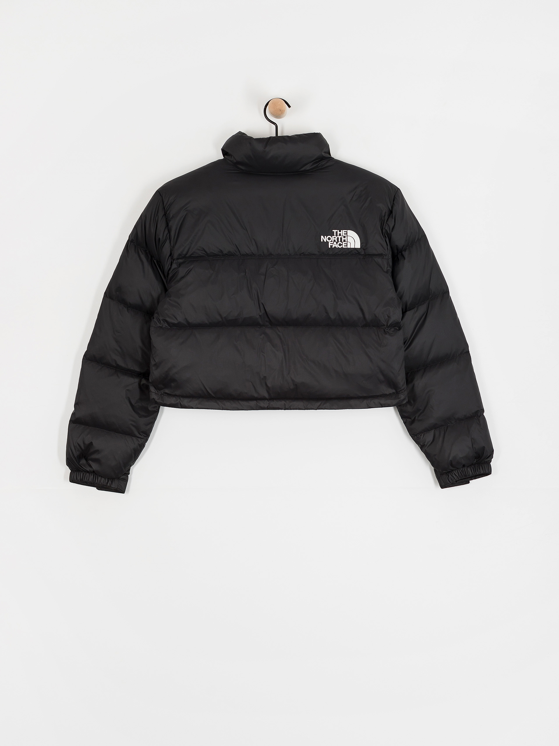 The North Face Jacket Nuptse Short Wmn - black (tnf black/tnf black/r)
