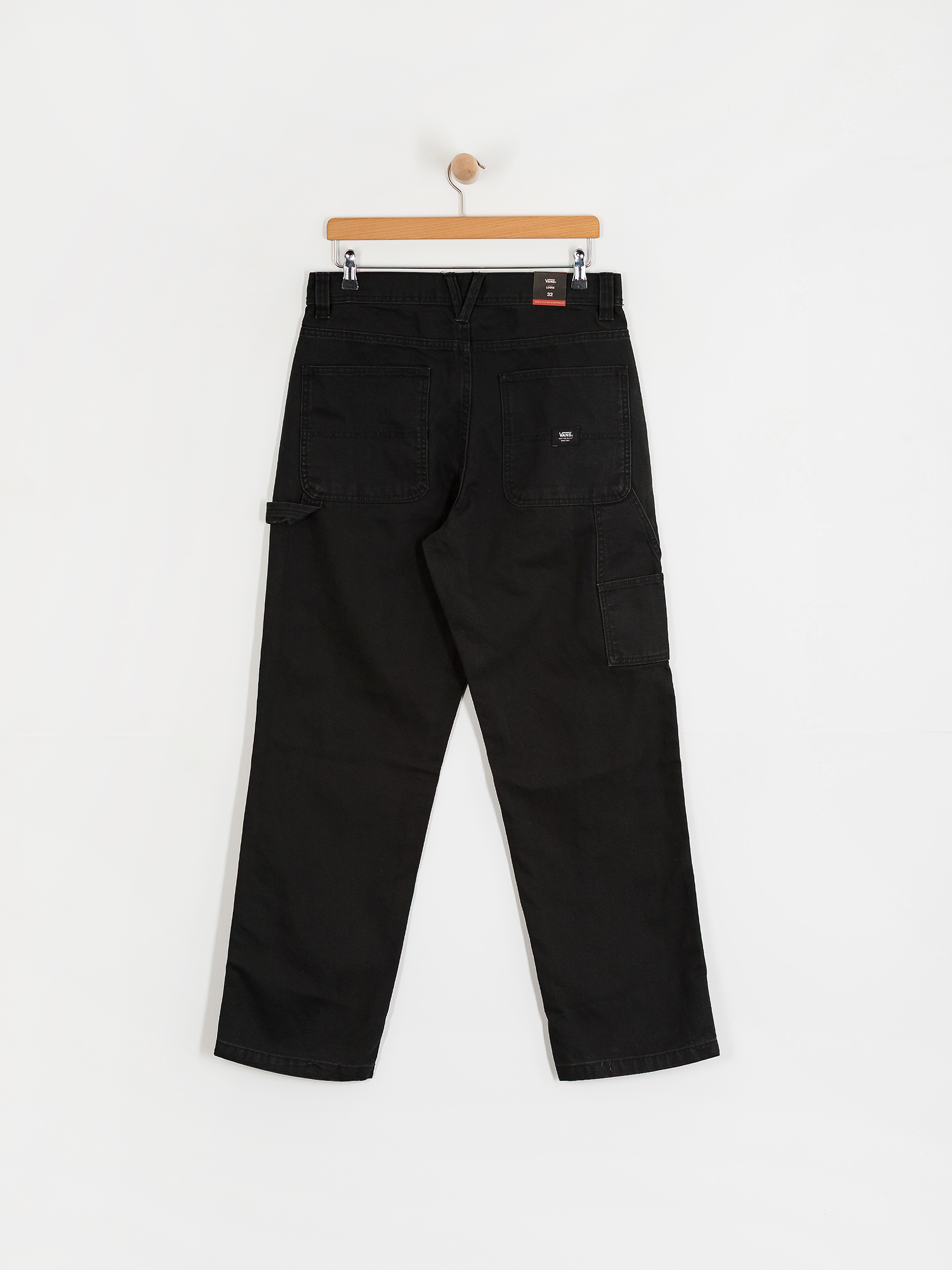 Vans Drill Chore Carpenter Loose Vintage Wash Hose (black)