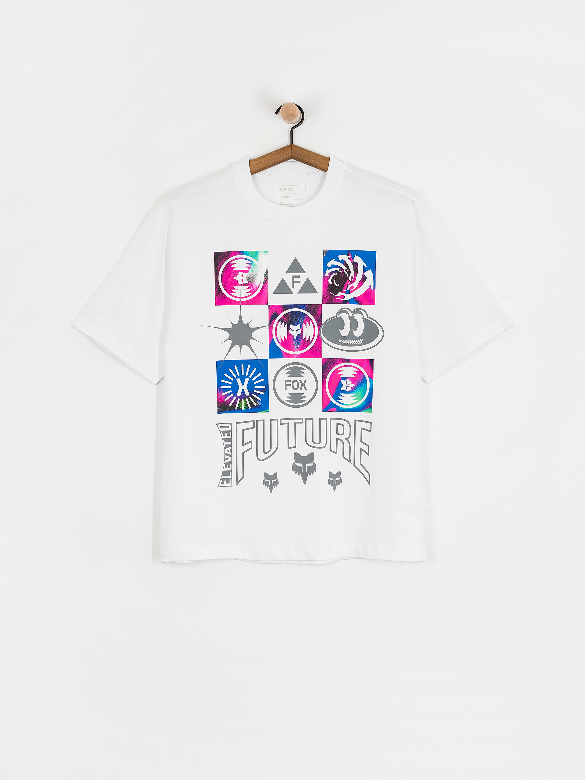 Fox Image Cosmo Mw Oversized T-Shirt (white)