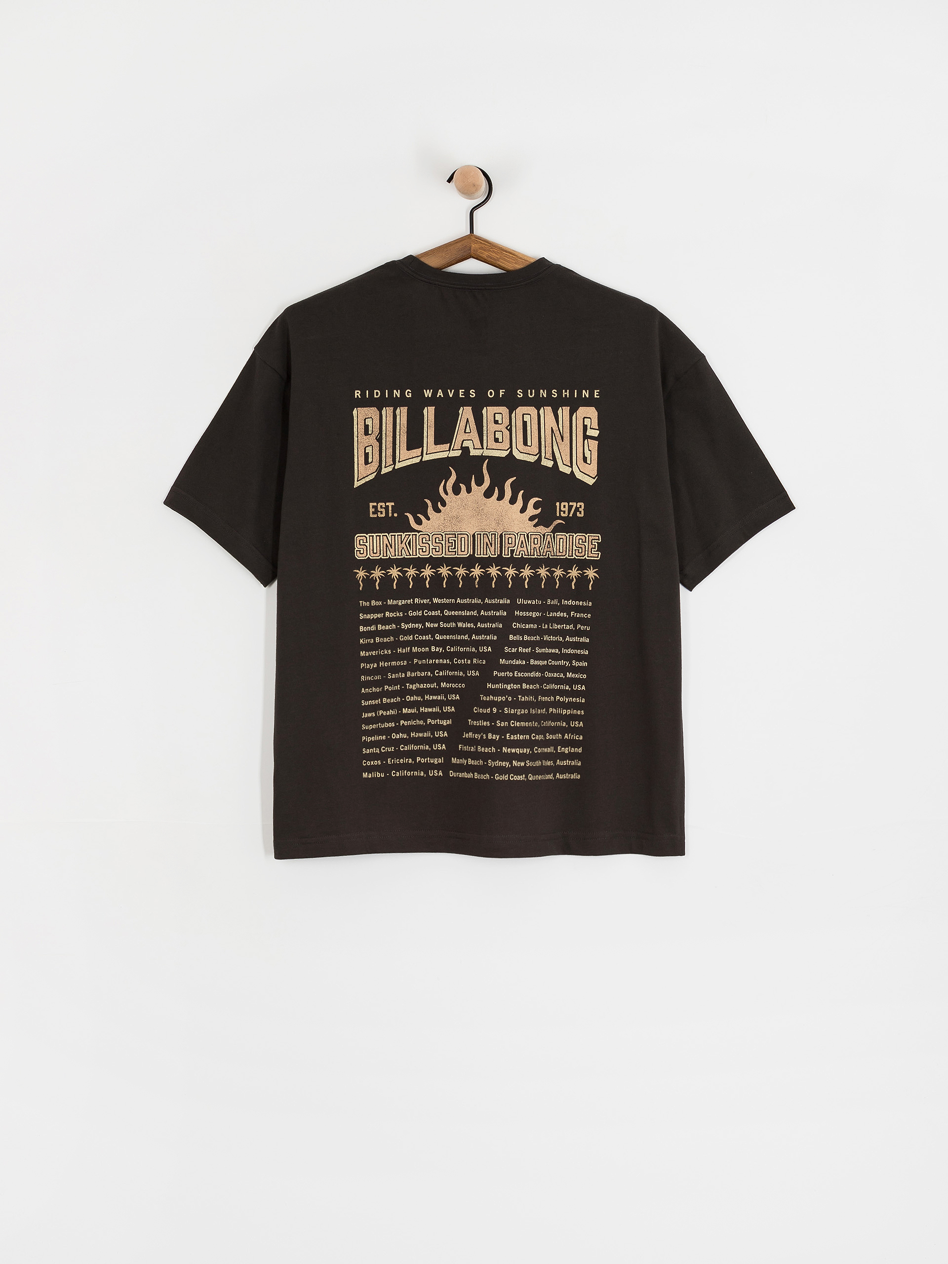 Billabong Paradise Sunkiss Wmn T-Shirt - black (off black)