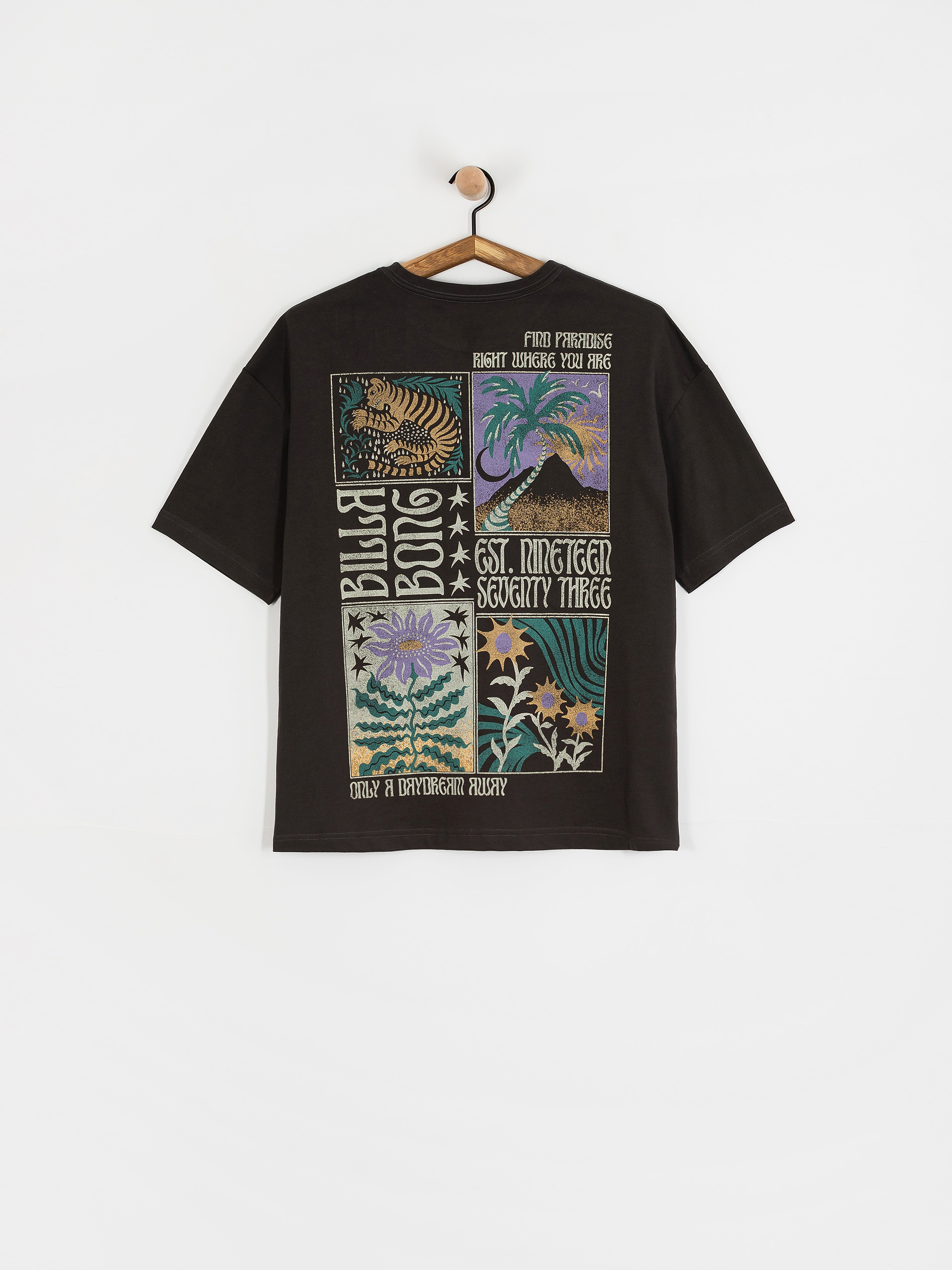Billabong Daydream Away Wmn T-Shirt (off black)
