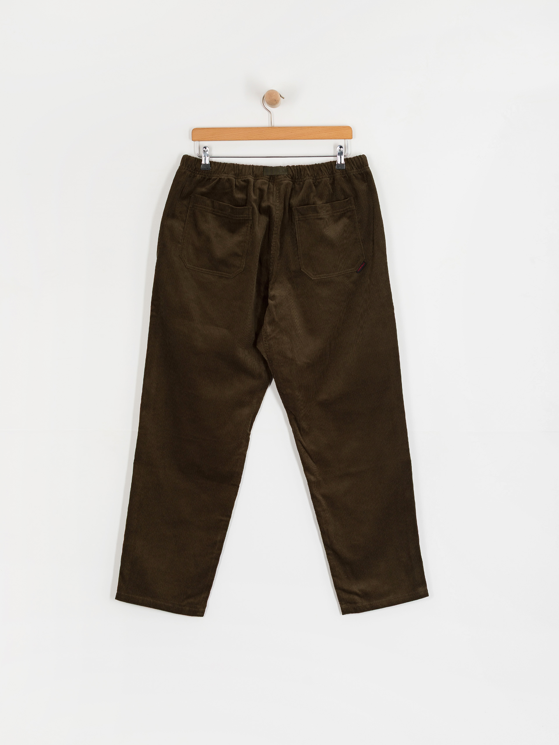 Gramicci Corduroy Loose Tapered Ridge Pants - green (olive)