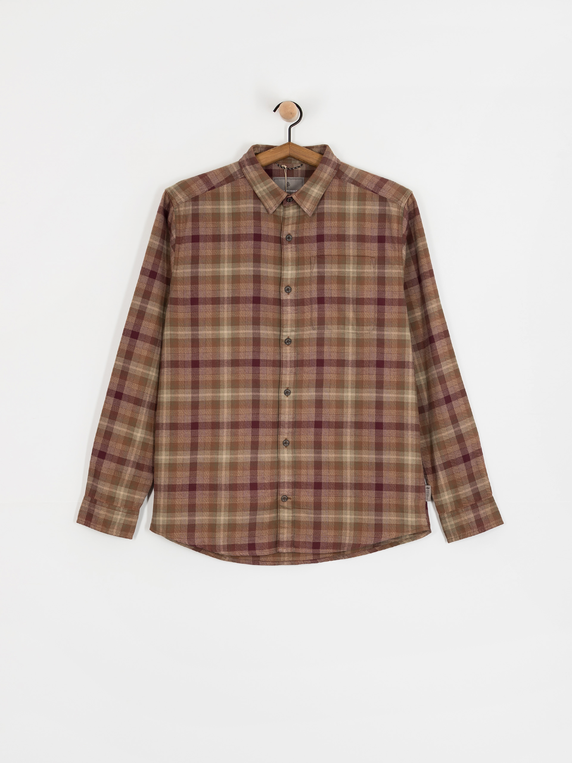 Royal Robbins Lieback Organic Cotton Flannel Hemd (dusty olive dipsea pld)