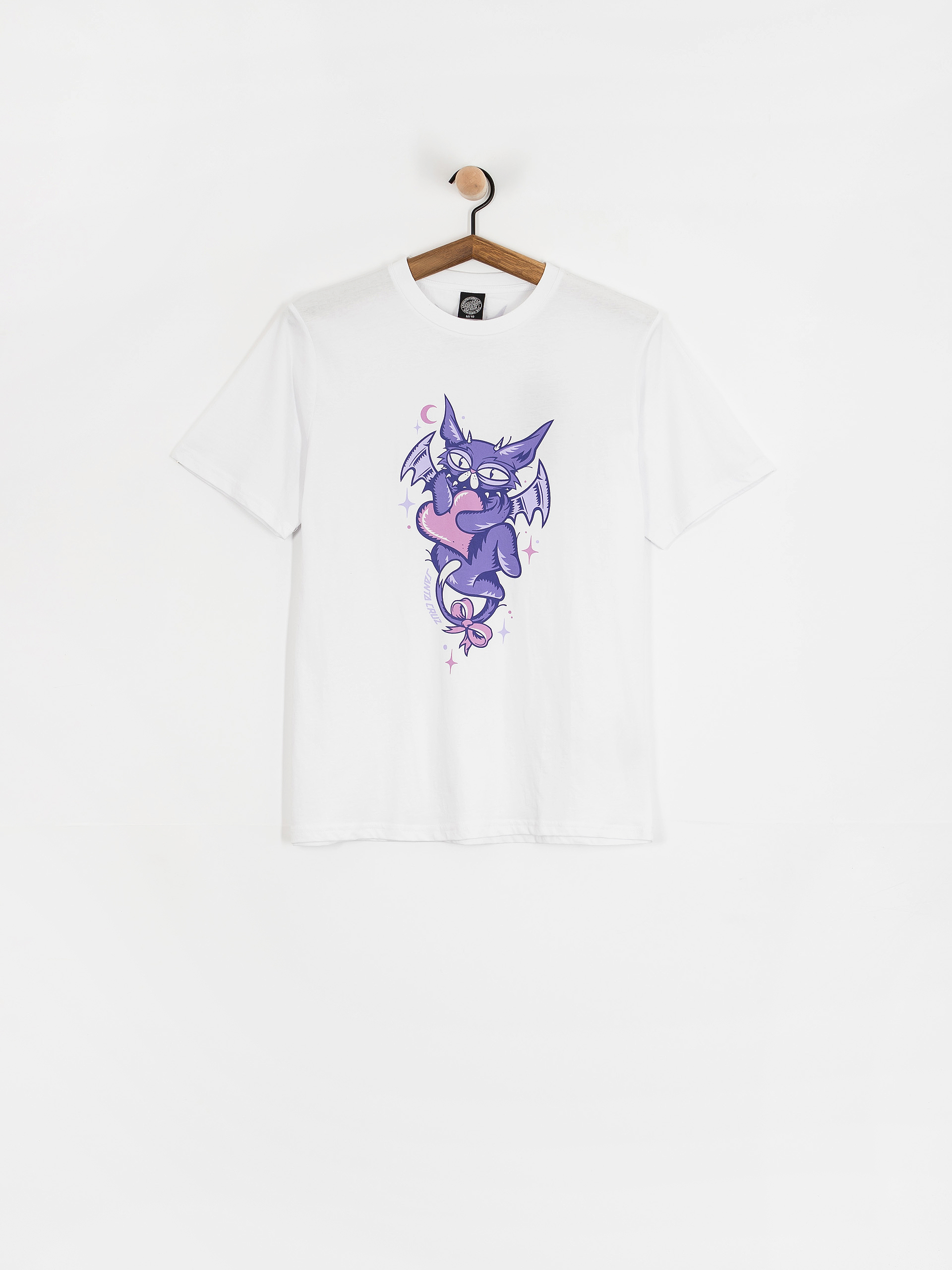 Santa Cruz Night Critter Front Wmn T-Shirt (white)