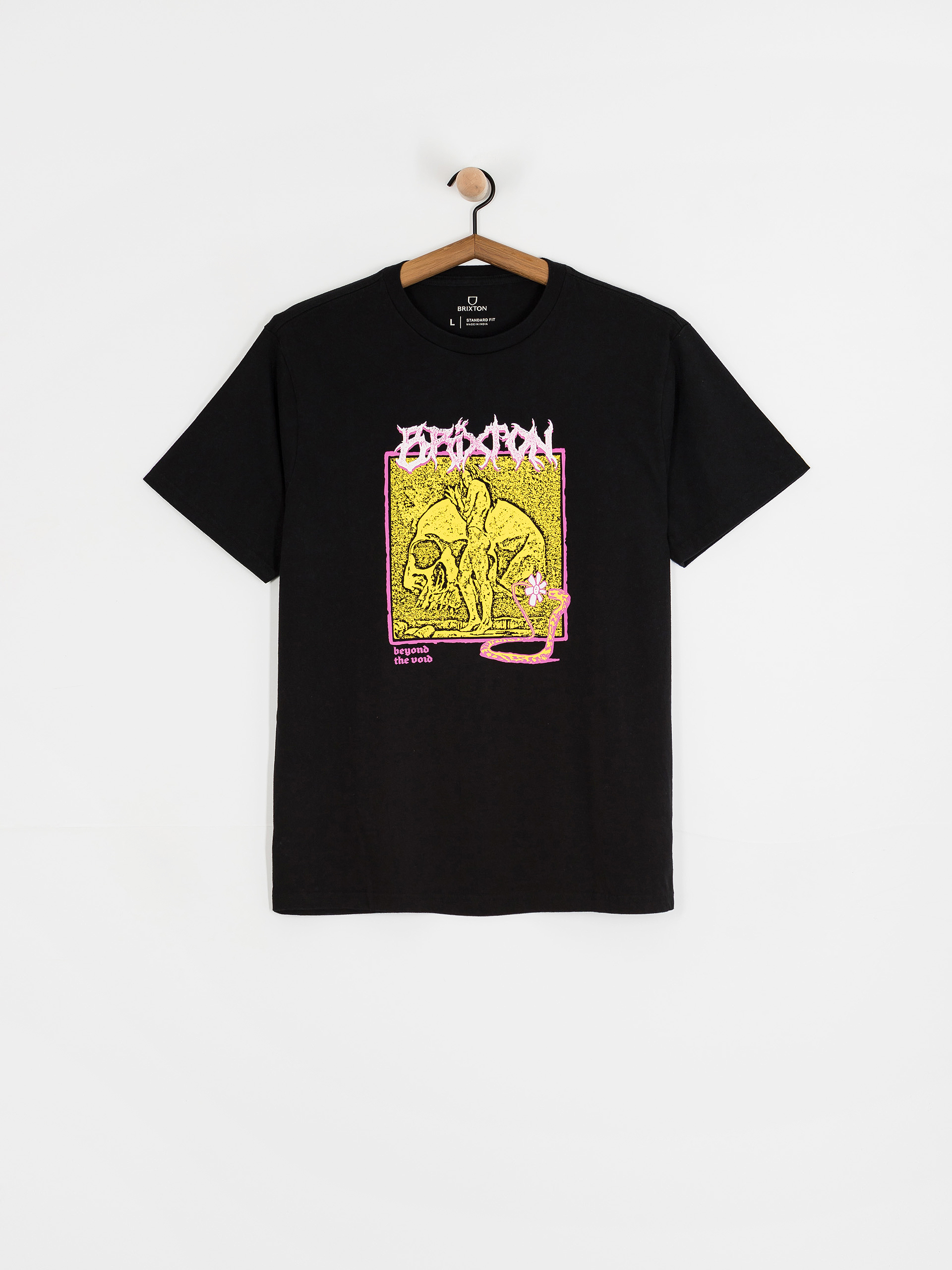 Brixton Void Premium Stt T-Shirt - black (black worn wash)