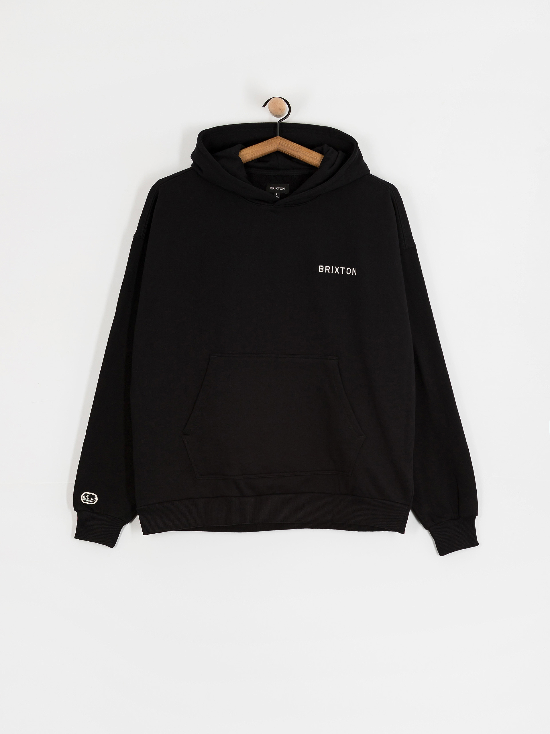 Brixton Embroidered Heavy Weight HD Hoodie (black)