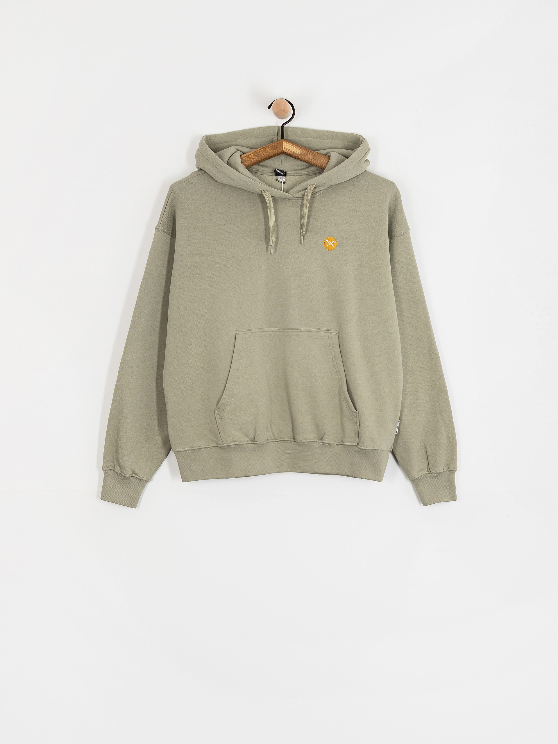 Iriedaily Round Flag HD Wmn Hoodie (lint)