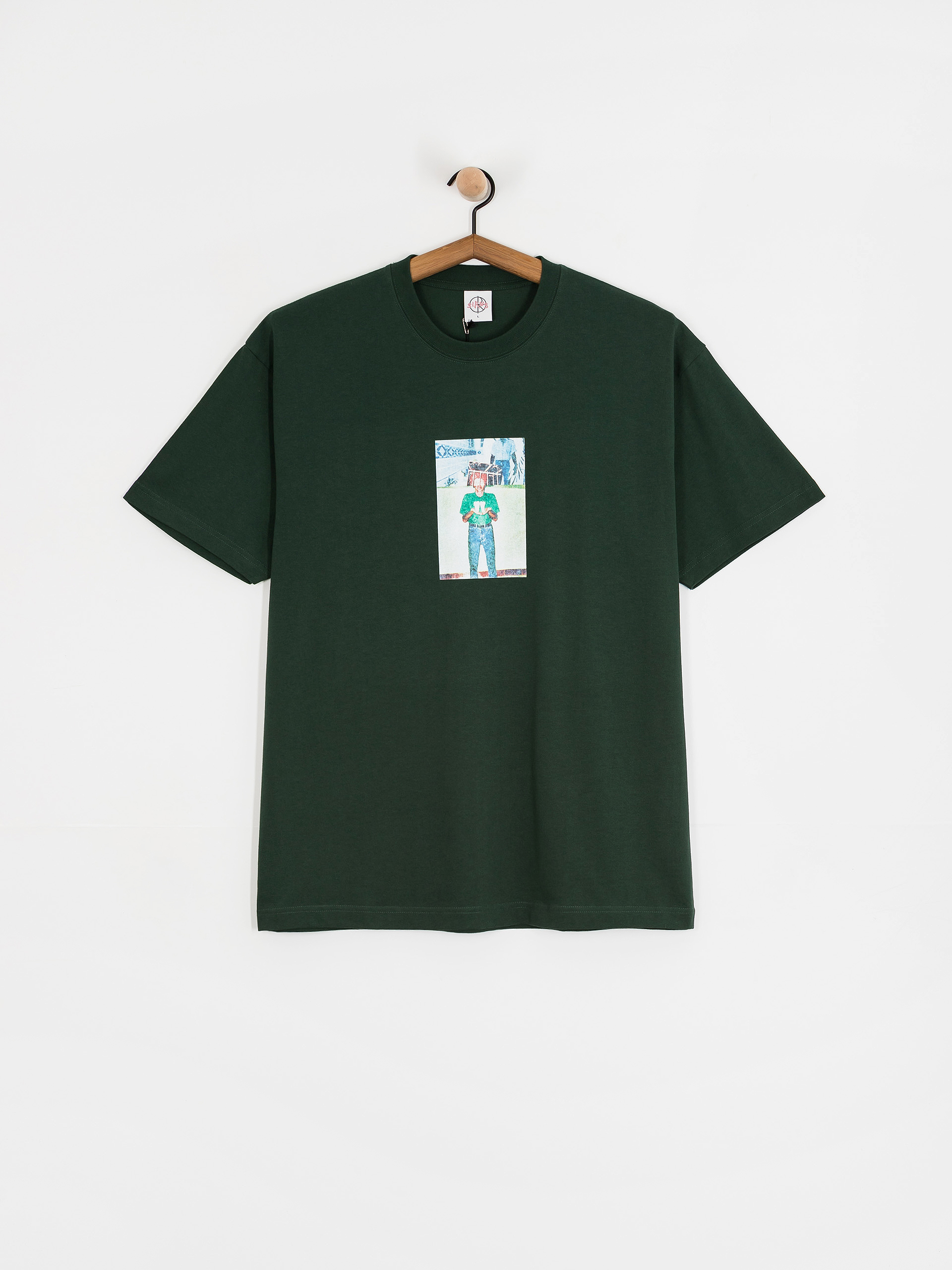 Polar Skate Jeans Teeth T-Shirt (dark green)