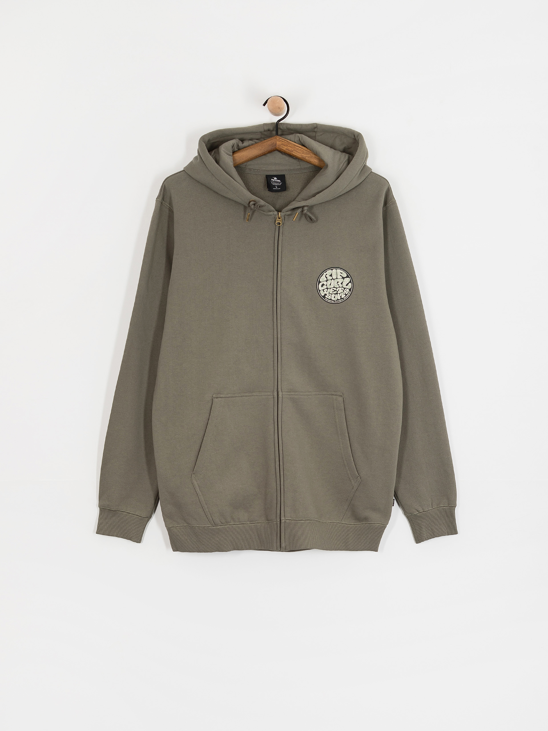 Rip Curl Wettie Passage Icon ZHD Hoodie (cactus green)