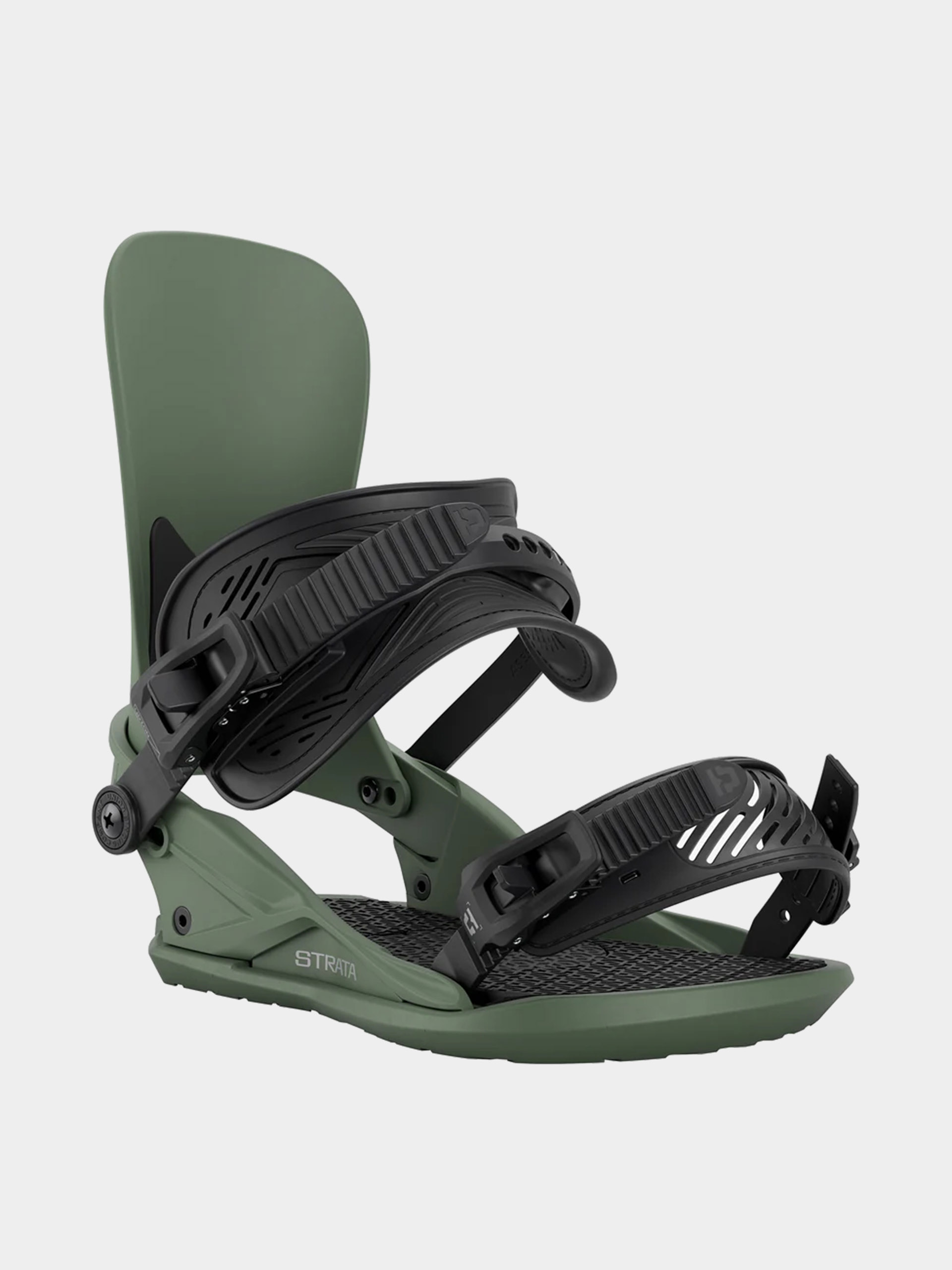 Mens Union Snowboard bindings Strata (olive green)