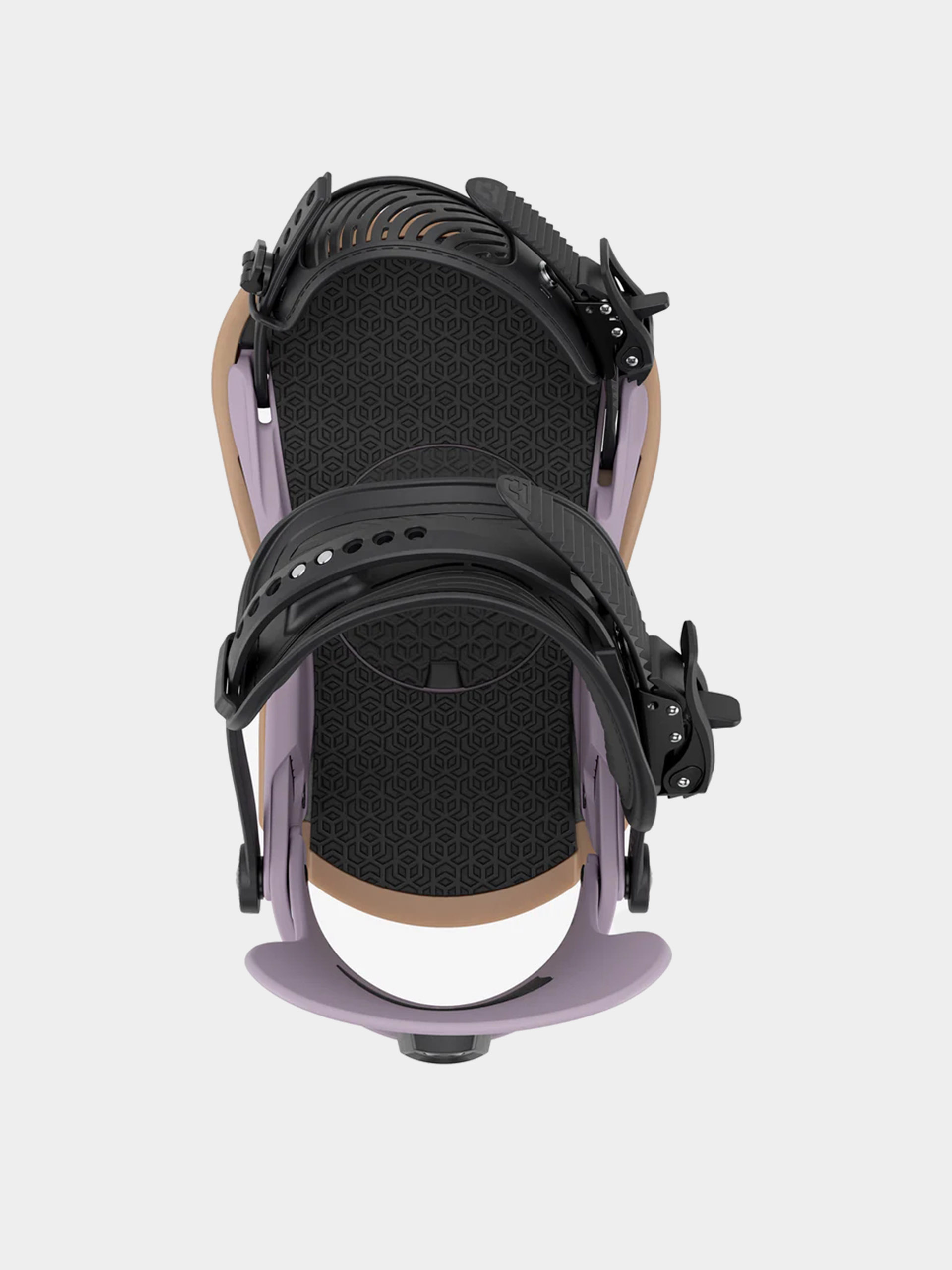 Mens Union Snowboard bindings Strata (grey violet)