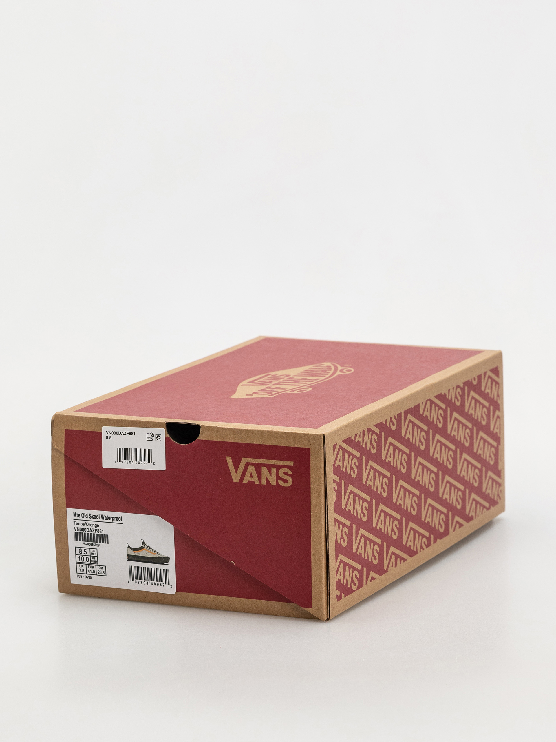 Vans Mte Old Skool Waterproof Insulated Shoes (taupe/orange)