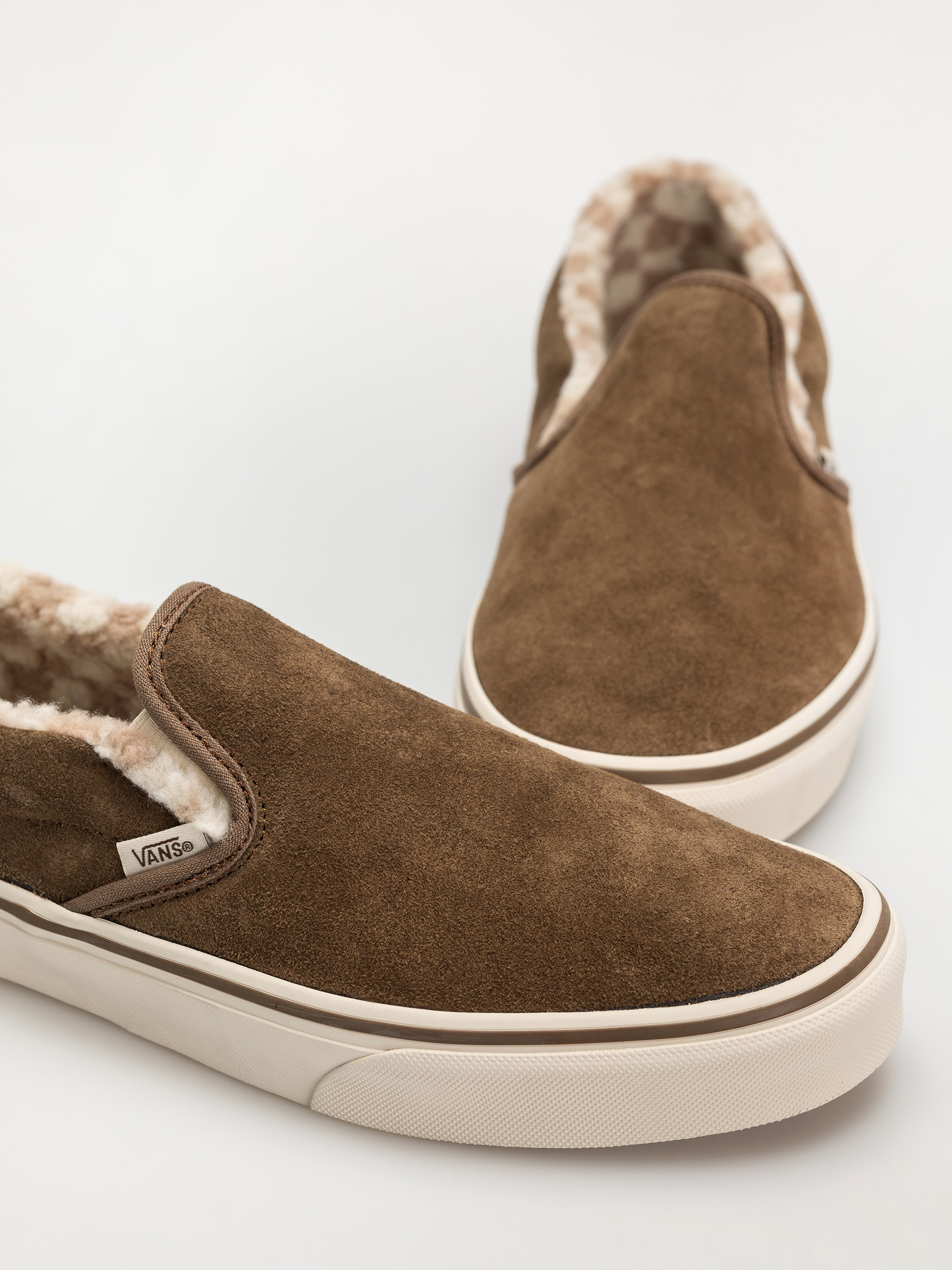 Vans Classic Slip On Shoes (cozy hug sepia)