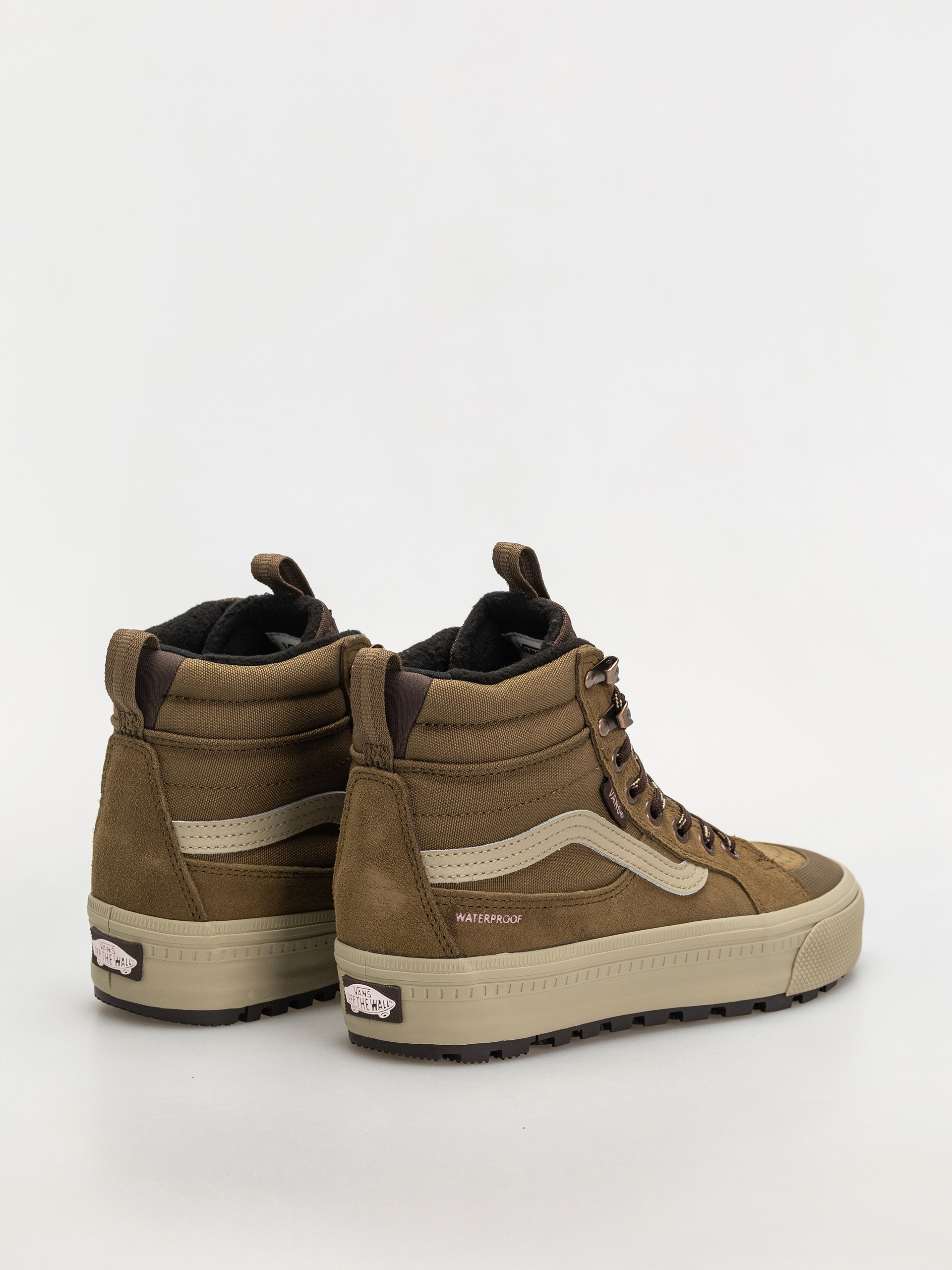 Vans Mte Sk8 Hi Waterproof Insulated Shoes (brown/pink)