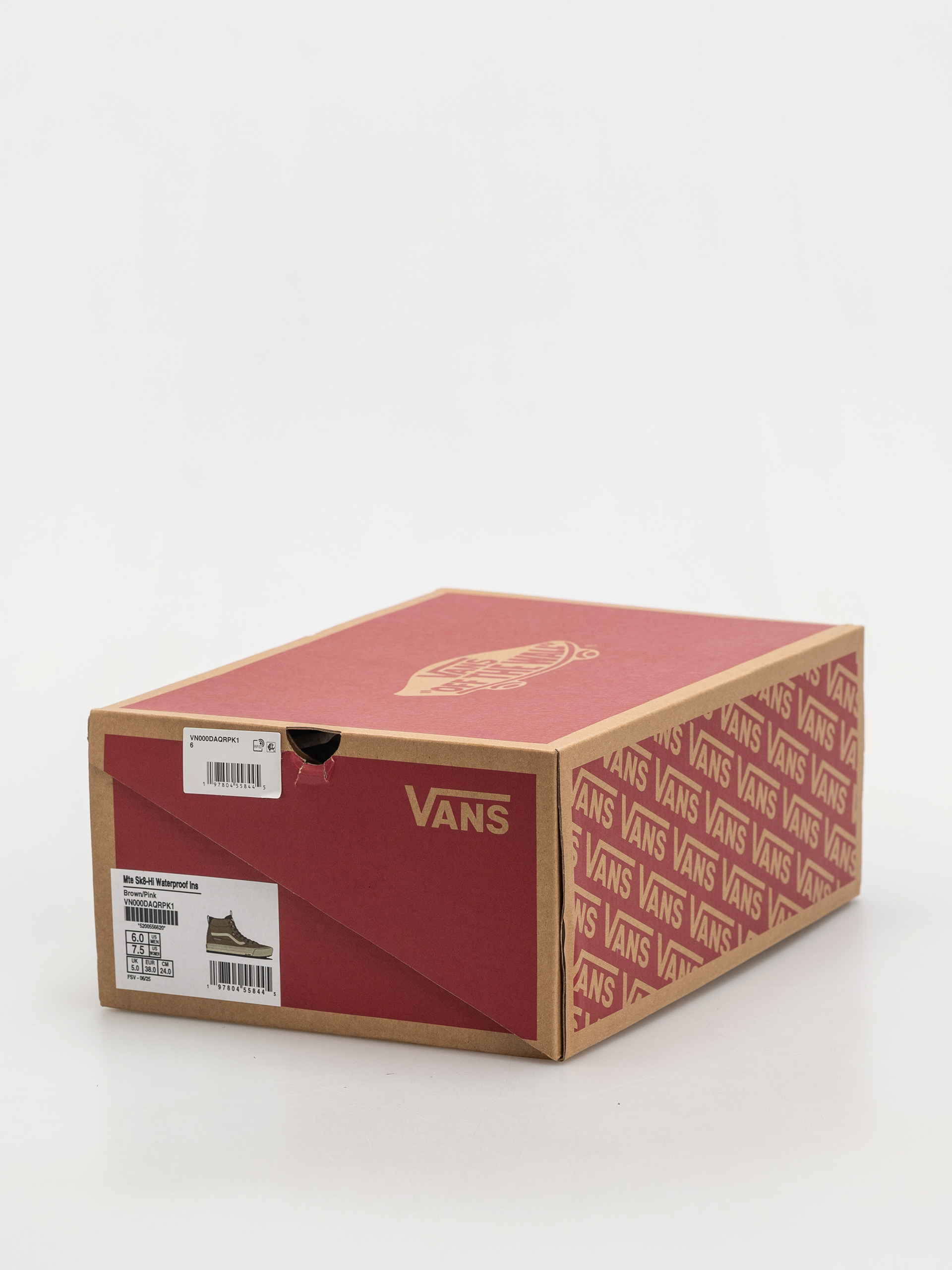 Vans Mte Sk8 Hi Waterproof Insulated Shoes (brown/pink)