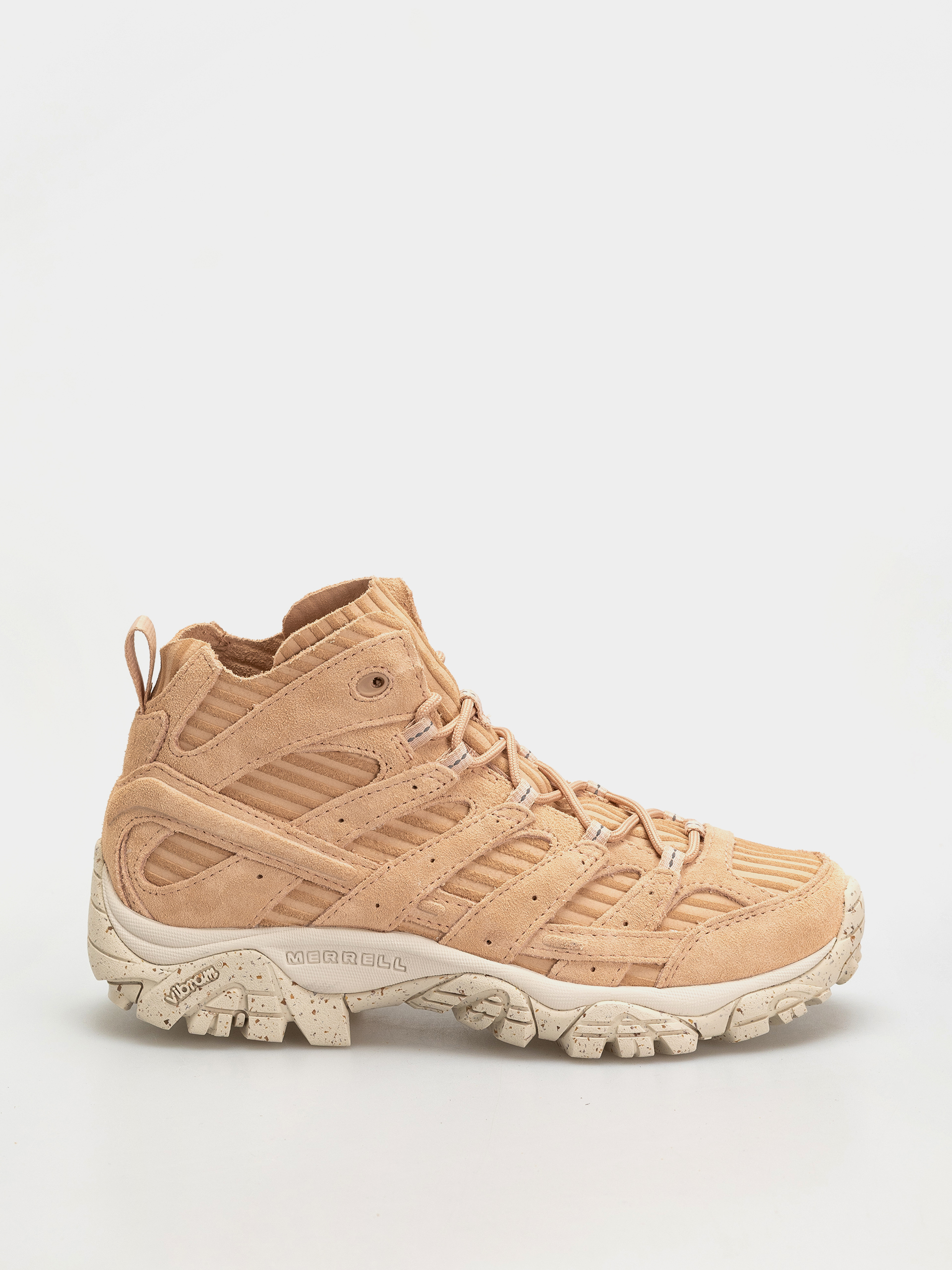 Merrell Moab 2 Decon Slam Luna‎ Mid Wheat Tan Hiking Boots Men\'s Size 14 Vibram MERRELL COMPOSITE TOE MOAB SPEED 2 LX MID WATERPROOF BOOT  main image 4