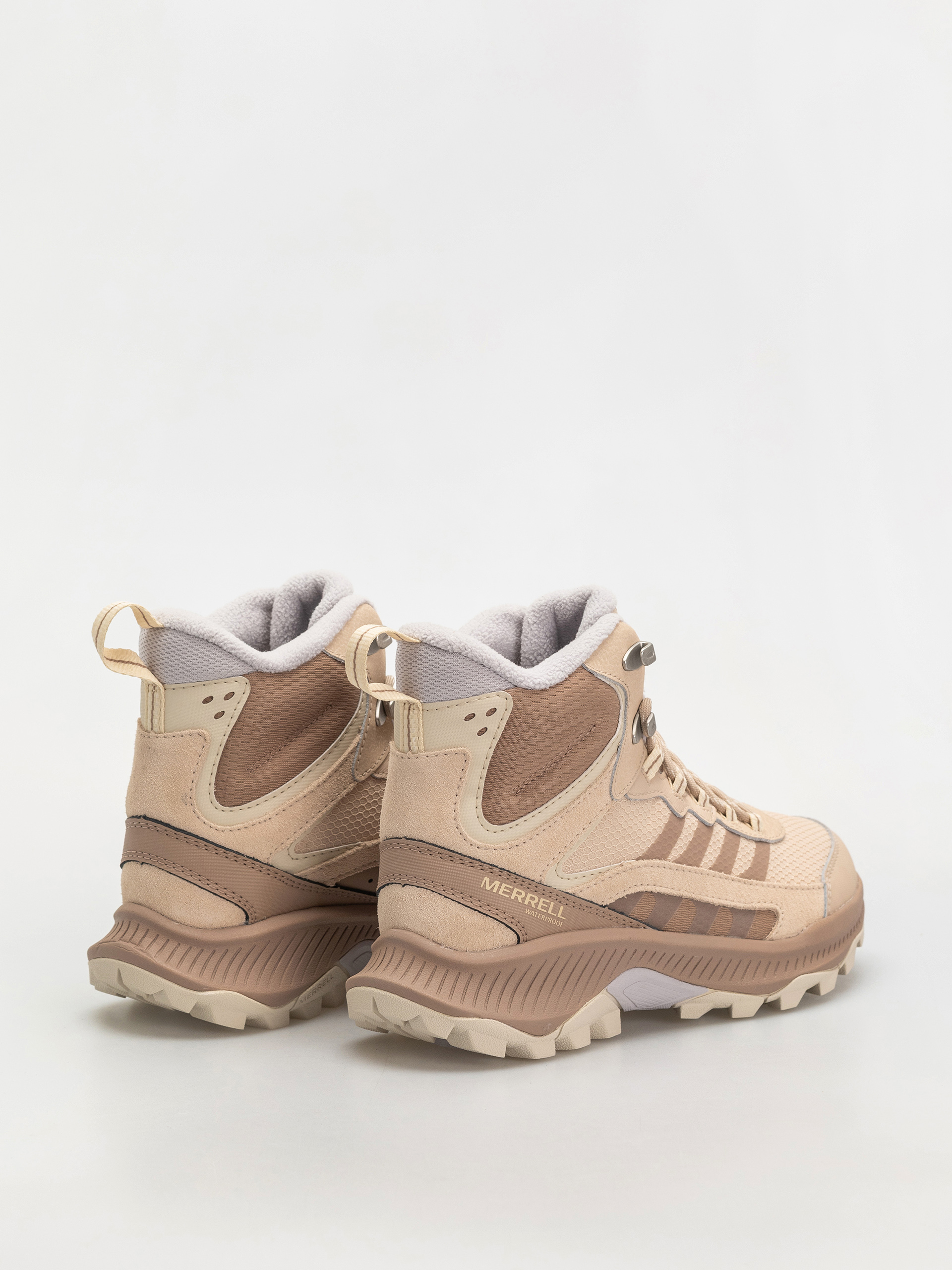 Merrell Speed Strike 2 Thermo Mid Wp Wmn Shoes - beige (nougat)