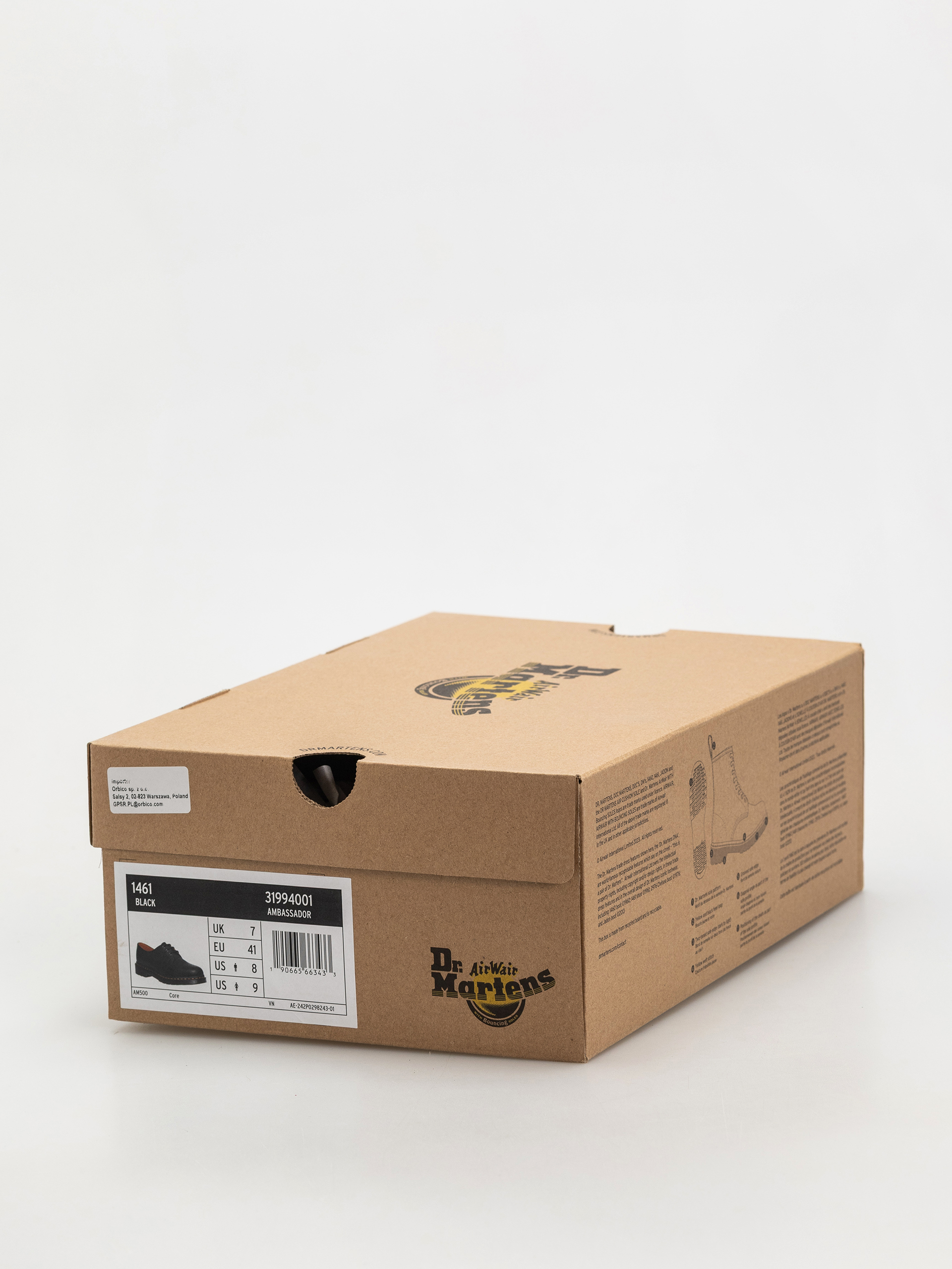 Dr. Martens 1461 Schuhe (black ambassador)