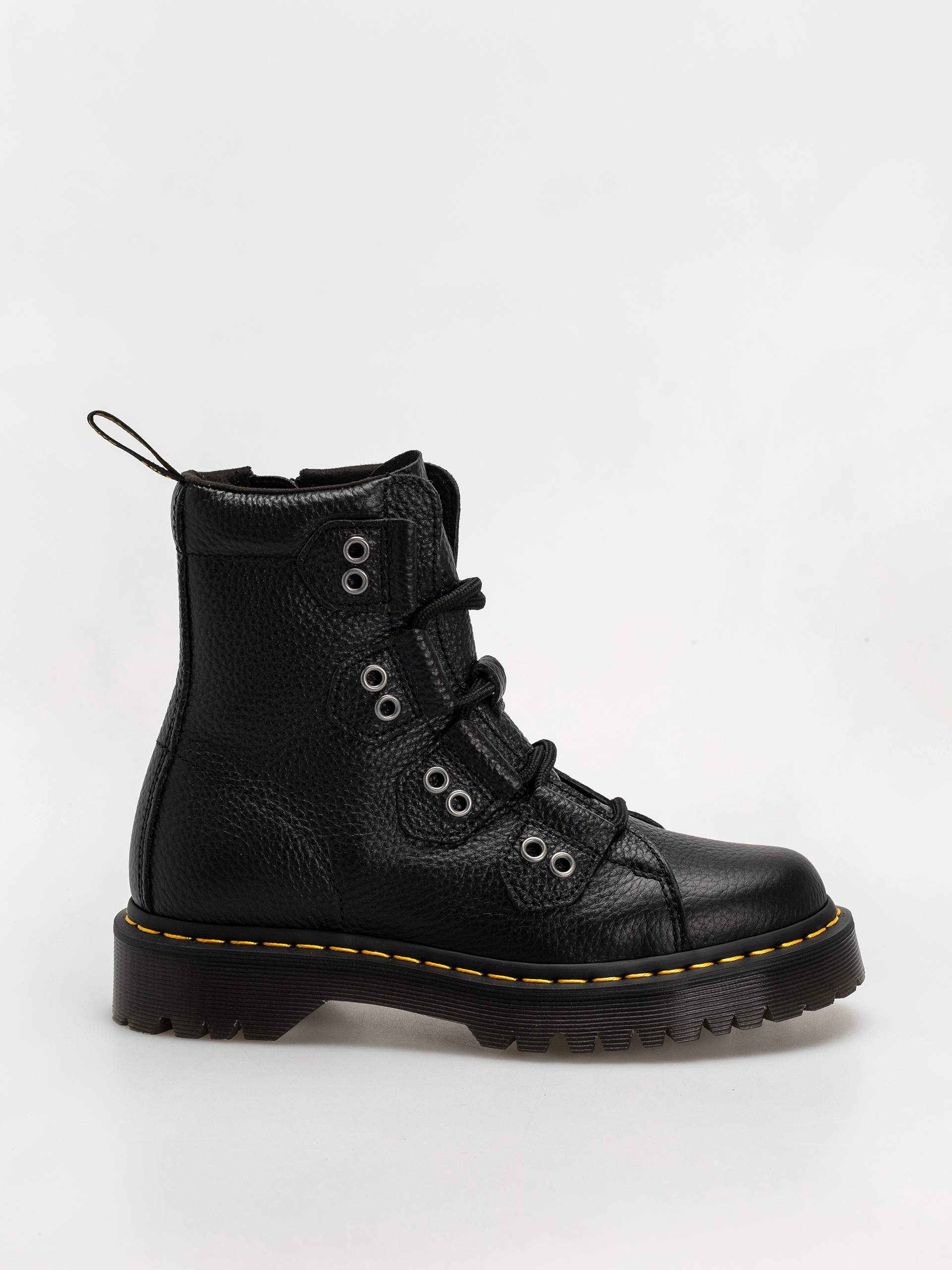 Dr. Martens 1460 LTT 4 Tie Wmn Shoes (black milled nappa)