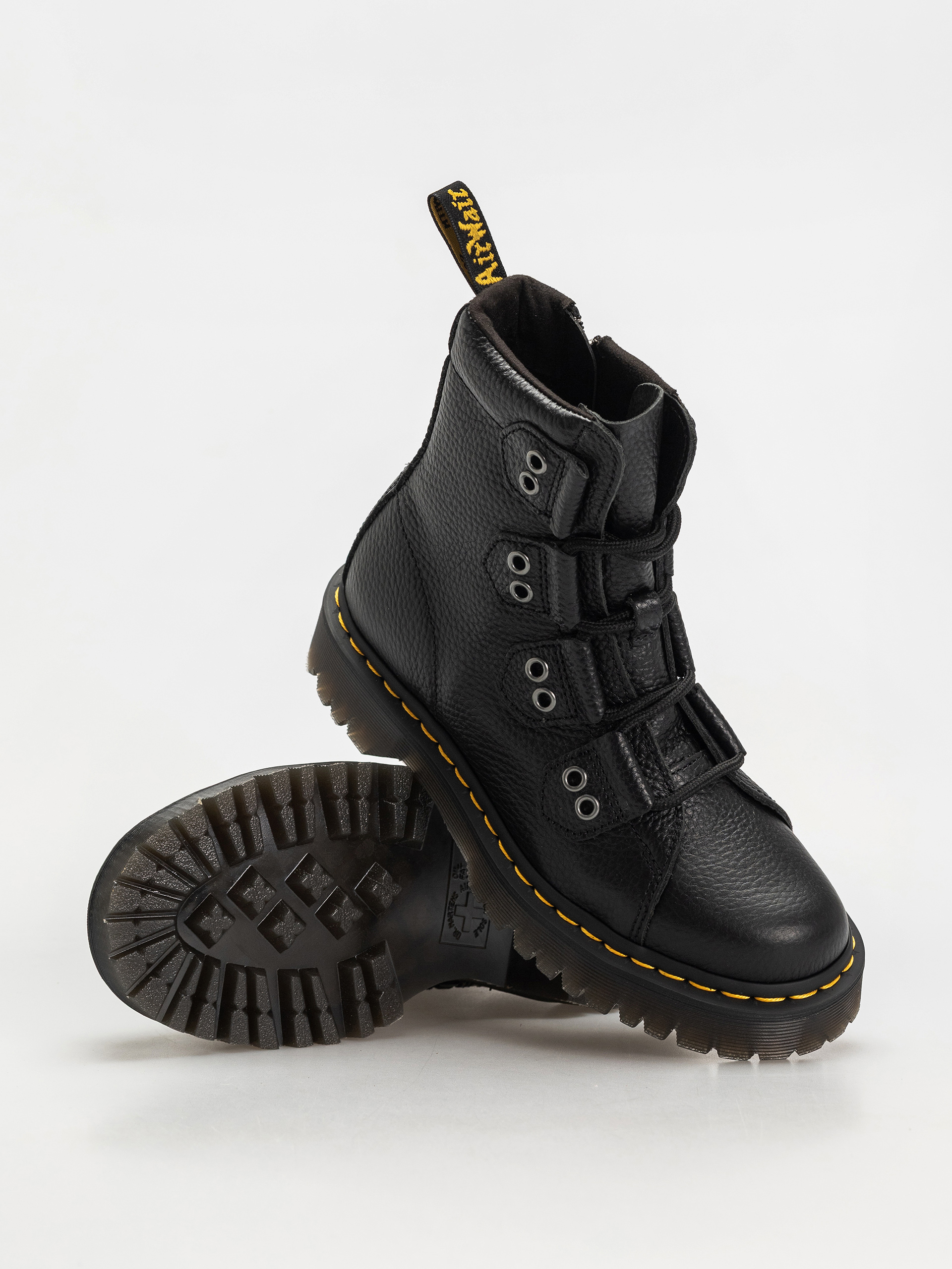 Dr. Martens 1460 LTT 4 Tie Wmn Schuhe (black milled nappa)