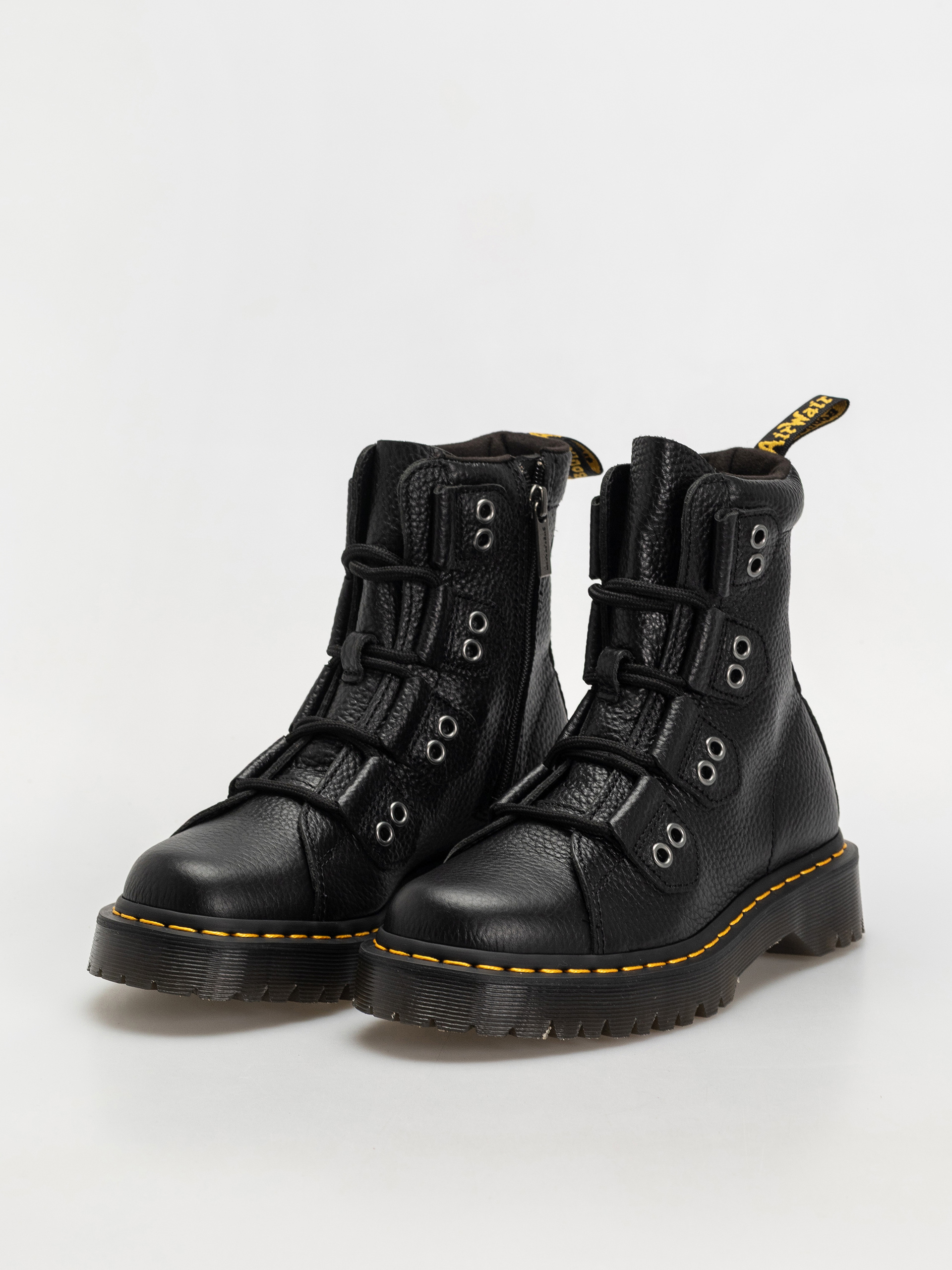 Dr. Martens 1460 LTT 4 Tie Wmn Schuhe (black milled nappa)