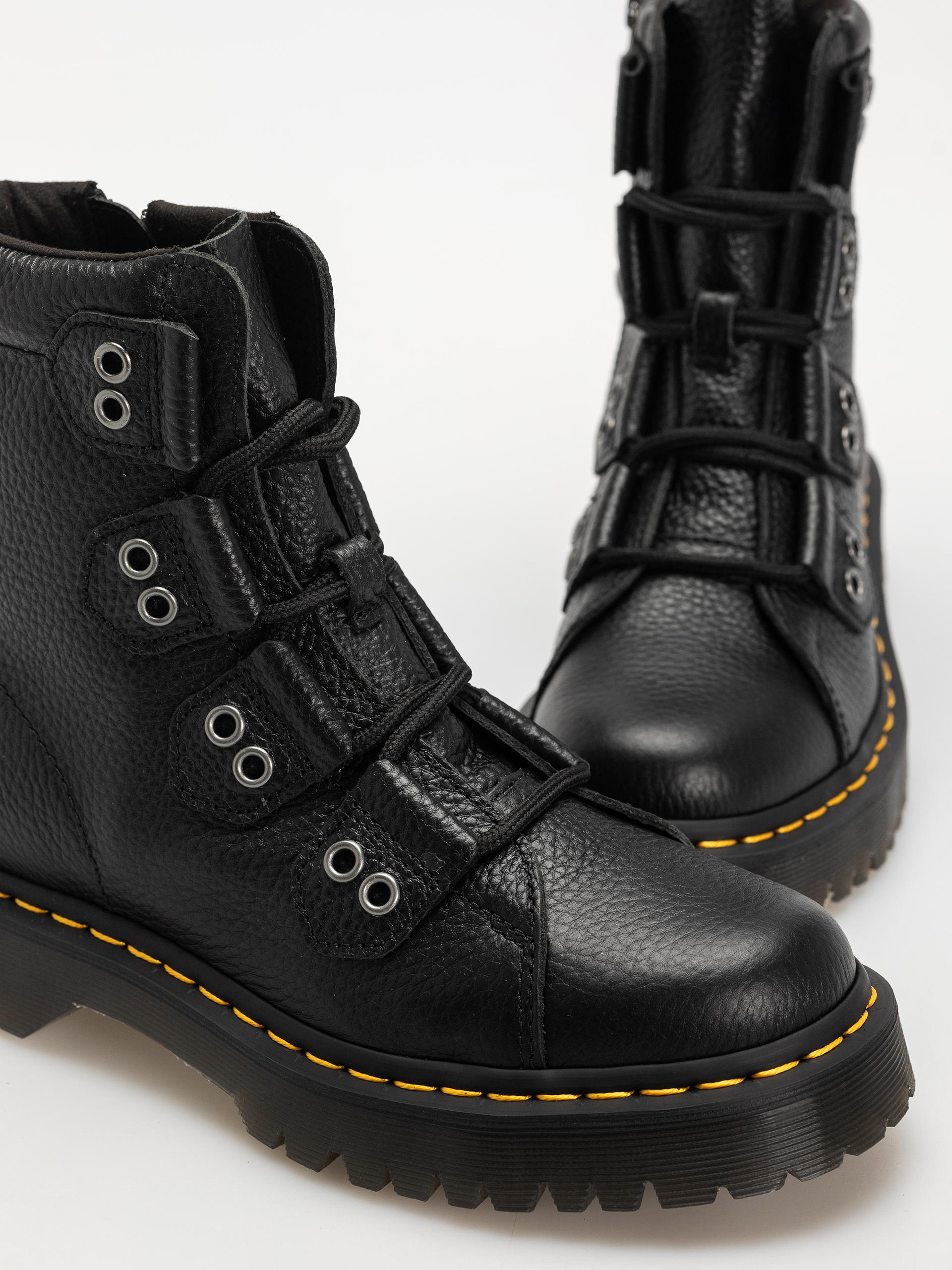 Dr. Martens 1460 LTT 4 Tie Wmn Schuhe (black milled nappa)