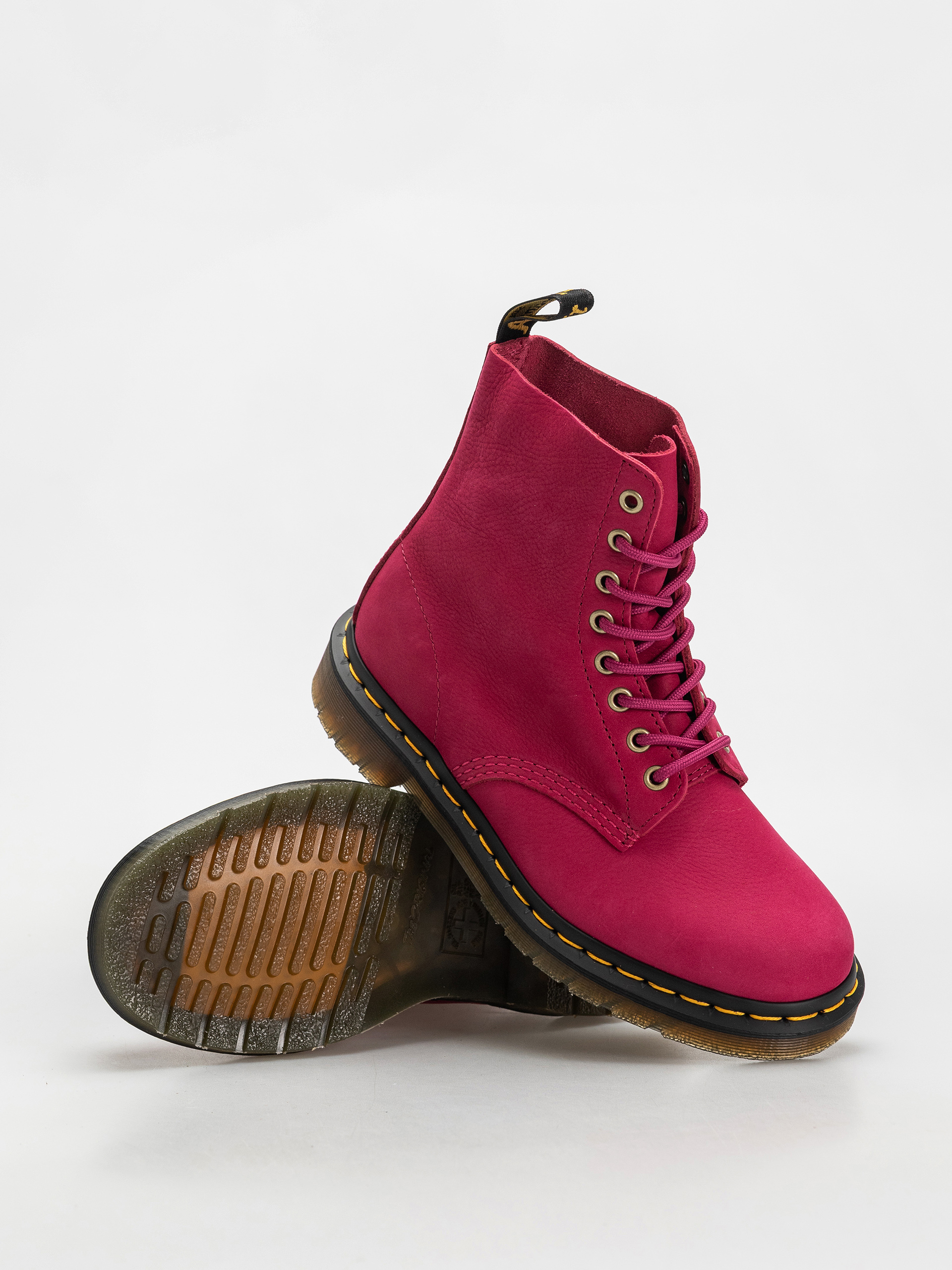 Dr. Martens 1460 Pascal Schuhe (fuchsia pink milled nubuck rb)