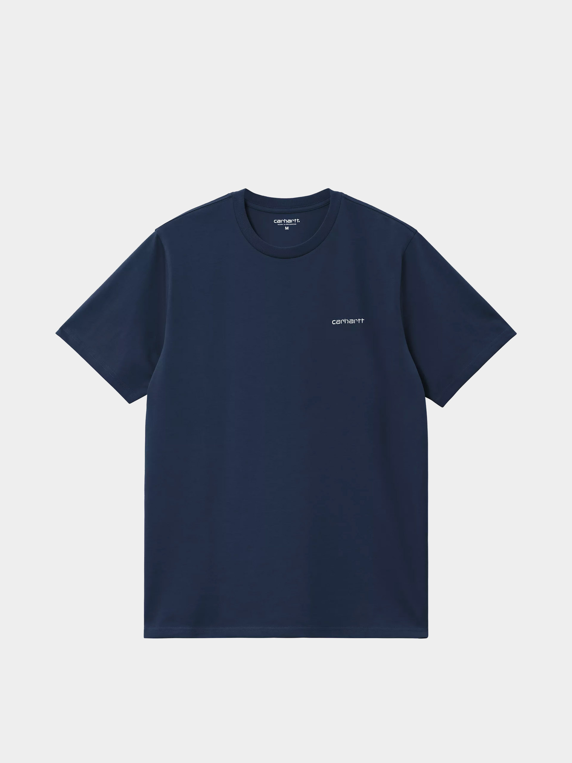 Carhartt WIP T-Shirt Script Embroidery (jupiter/white)