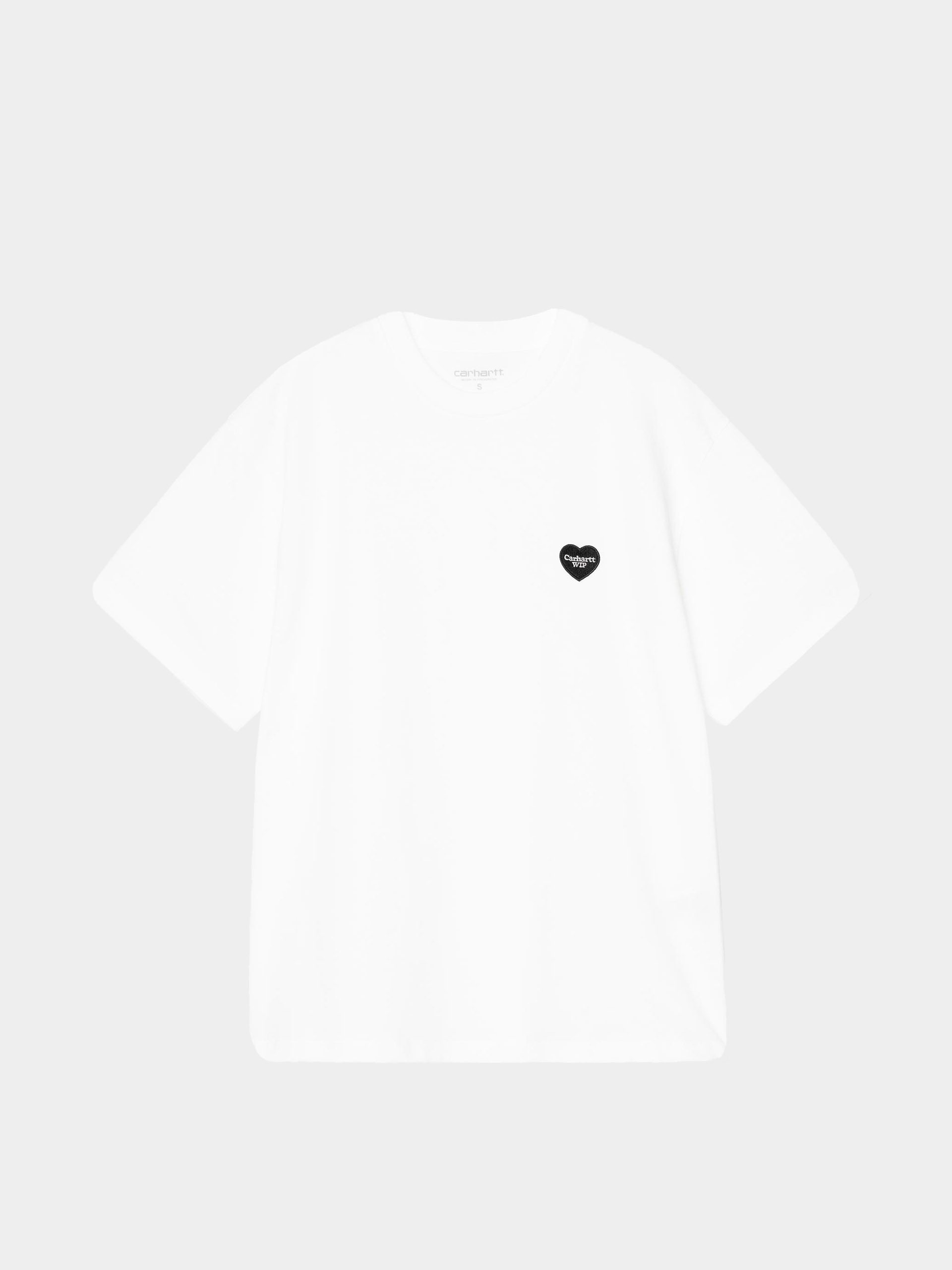 Carhartt WIP T-Shirt Heart Patch Wmn (white/black)