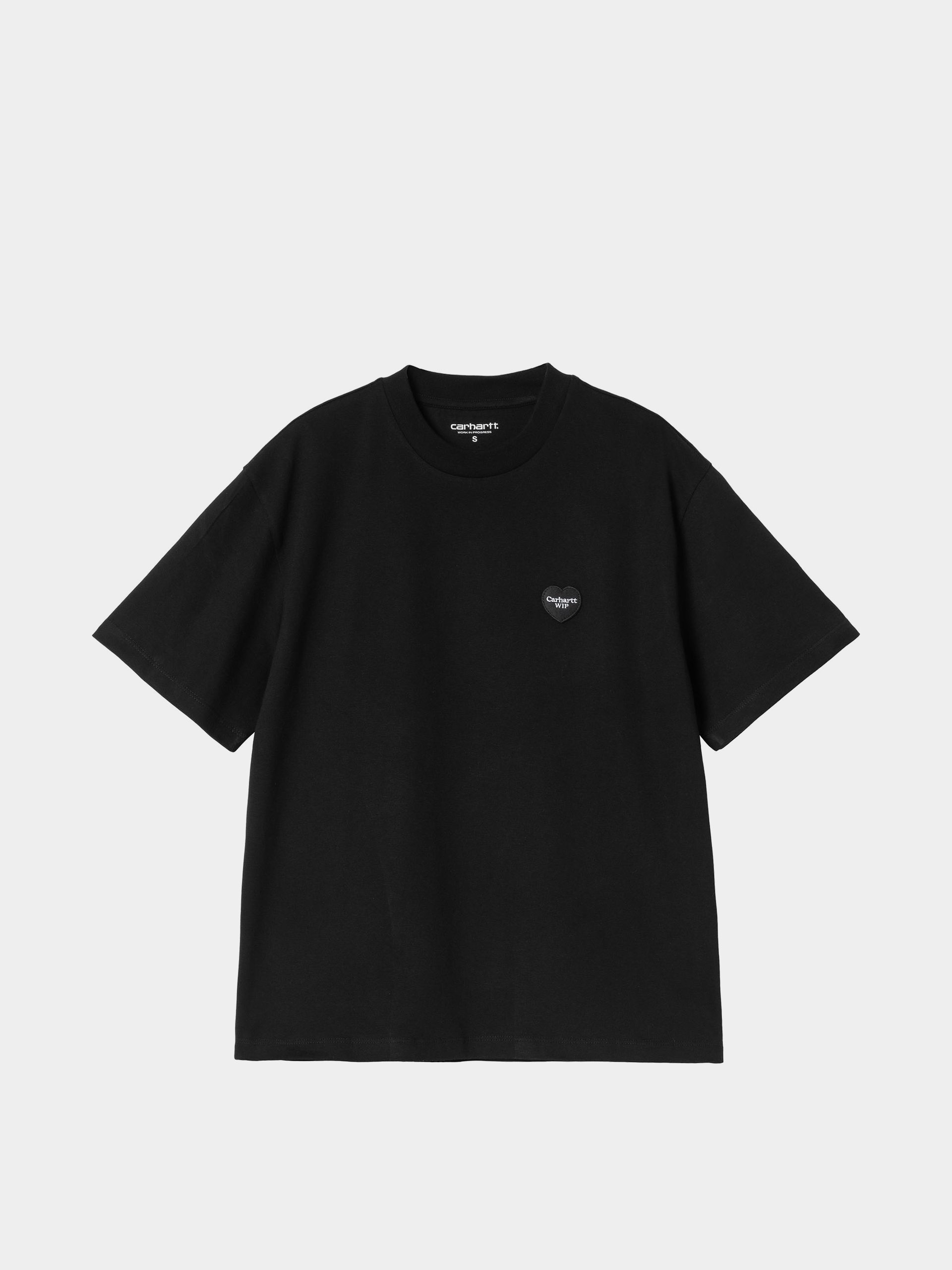 Carhartt WIP T-Shirt Heart Patch Wmn (black/black)