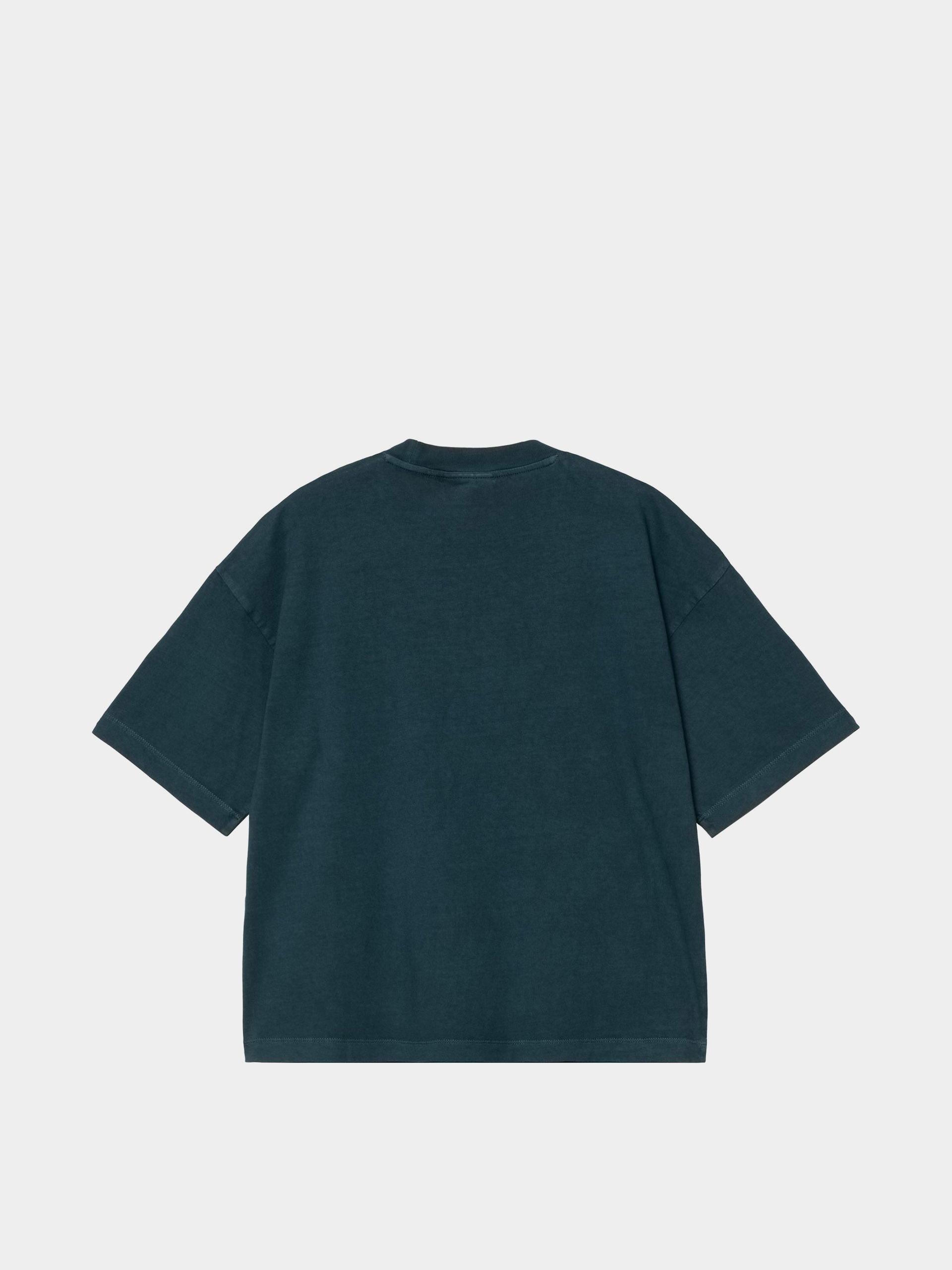 Carhartt WIP T-Shirt Nelson Wmn (deep lagoon/garment dyed)