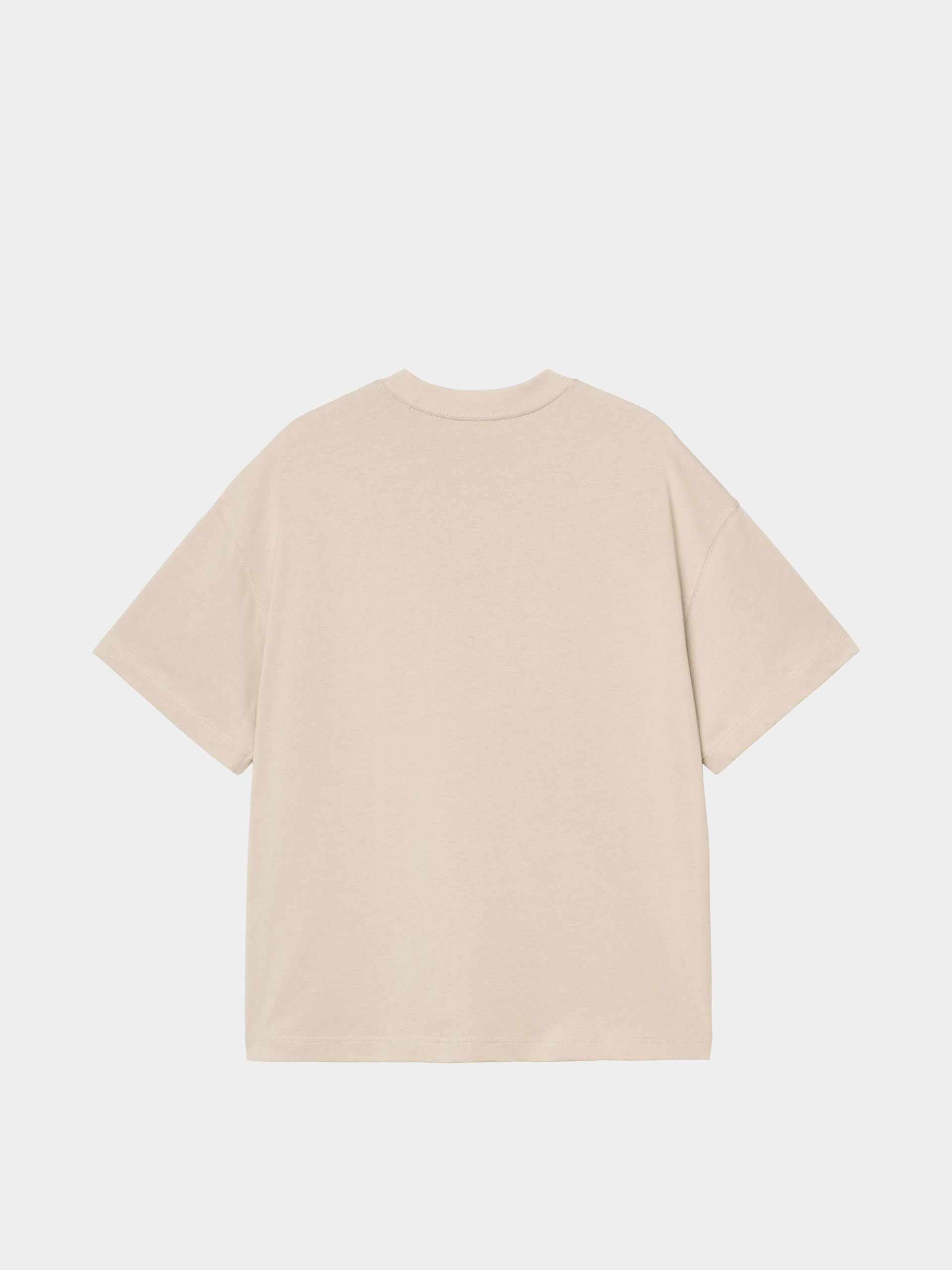 Carhartt WIP T-Shirt Signature Script (fleur de sel/citadel)