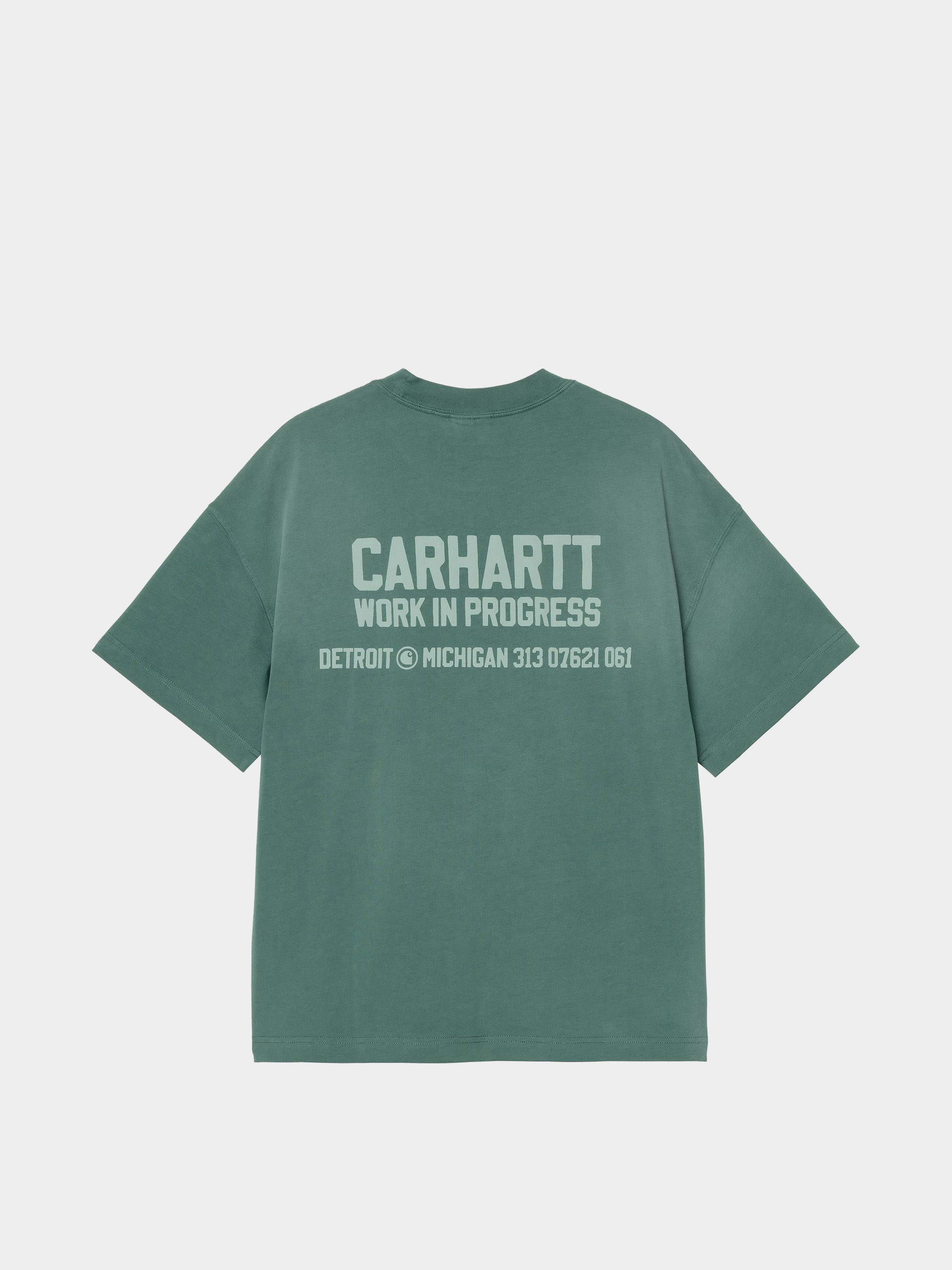Carhartt WIP T-Shirt Distance (dark fir/stone dyed)