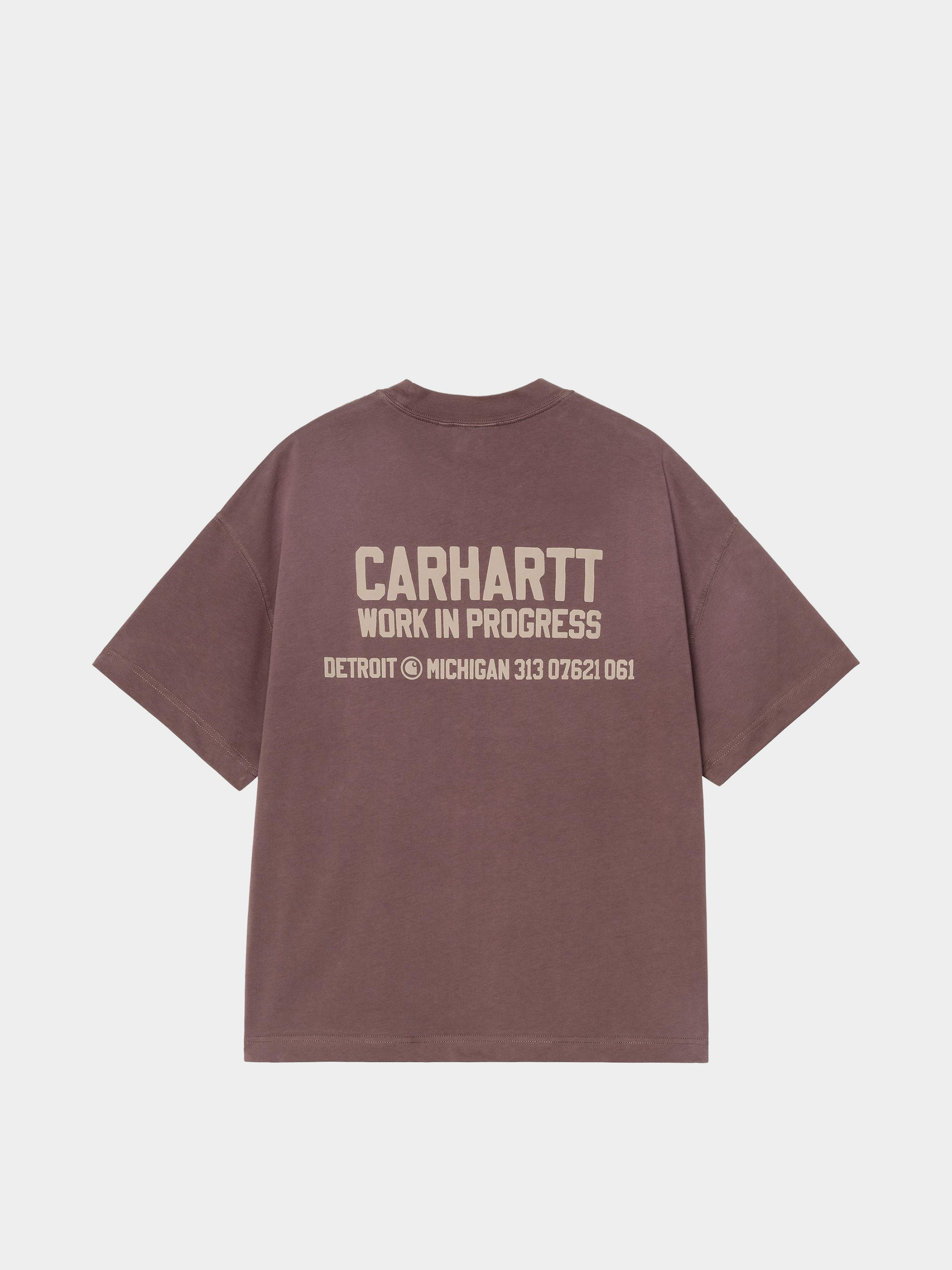 Carhartt WIP T-Shirt Distance (palisander/stone dyed)