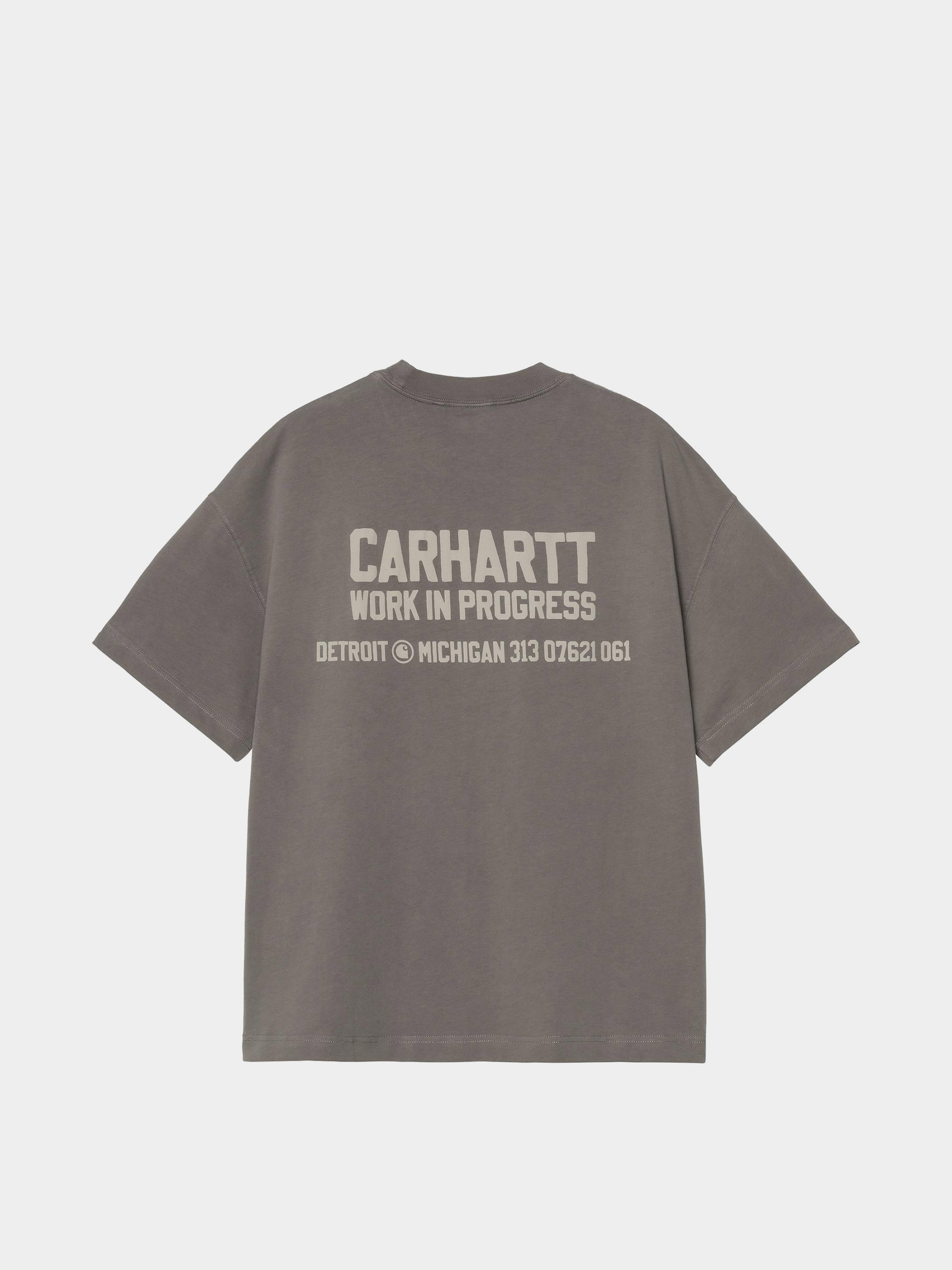Carhartt WIP T-Shirt Distance (graphite/stone dyed)