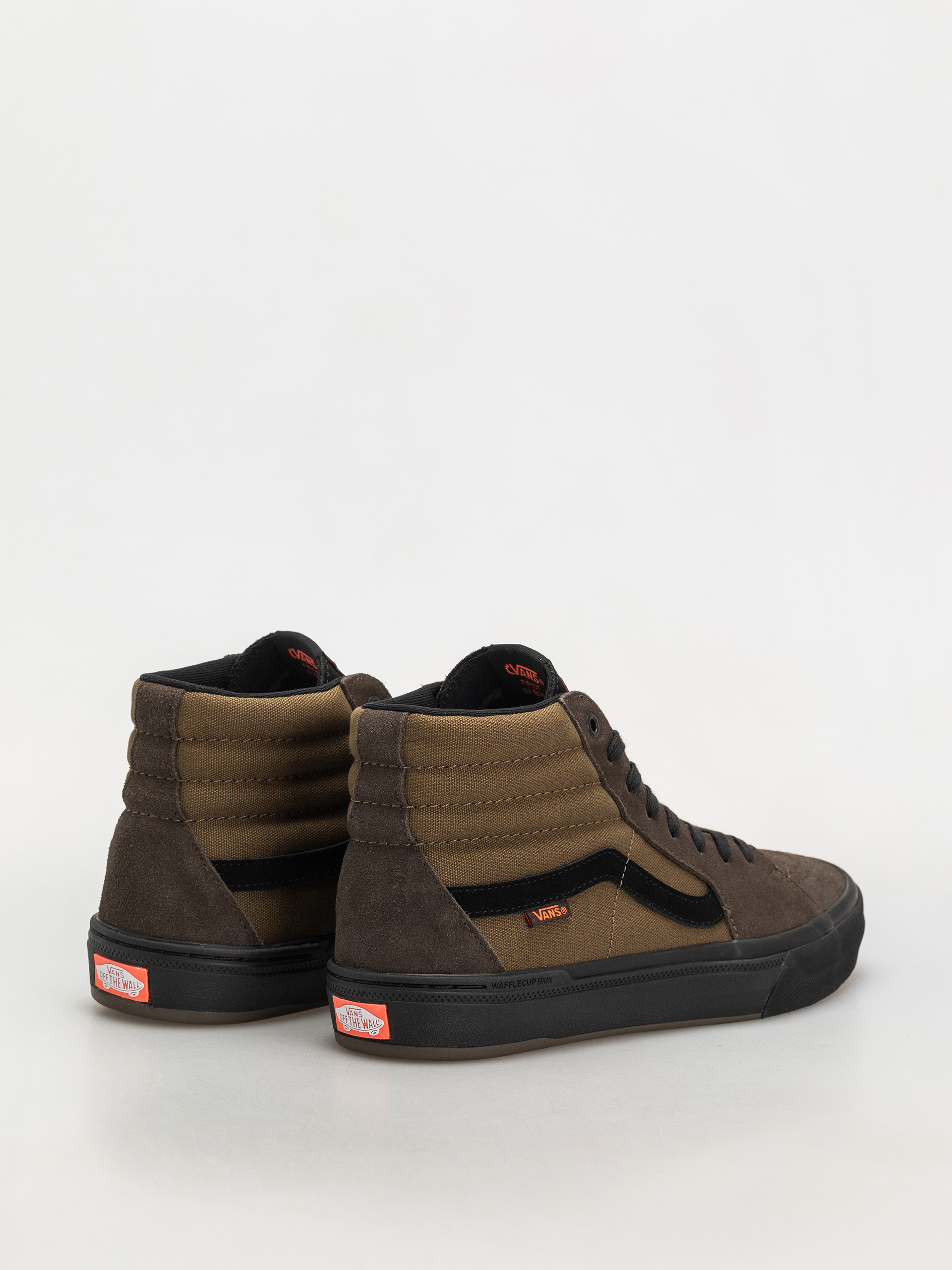 Vans X Odyssey Bmx Sk8 Hi Shoes (coal brown)