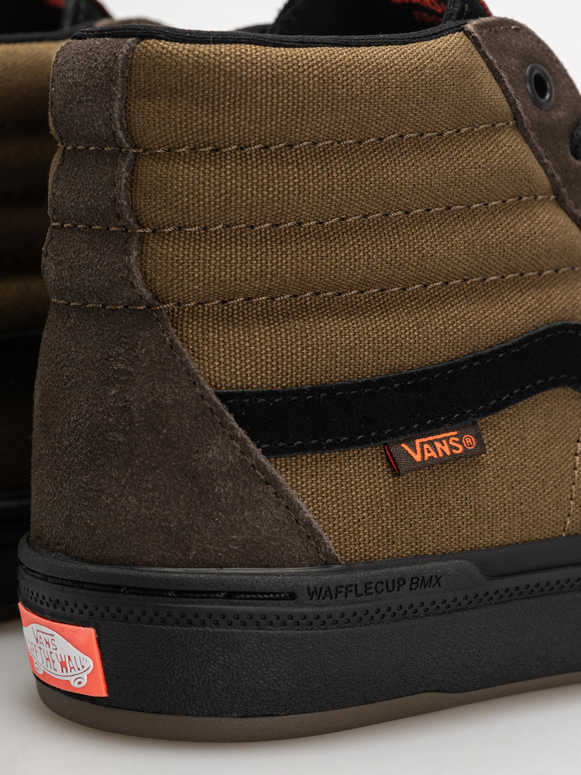 Vans X Odyssey Bmx Sk8 Hi Shoes (coal brown)