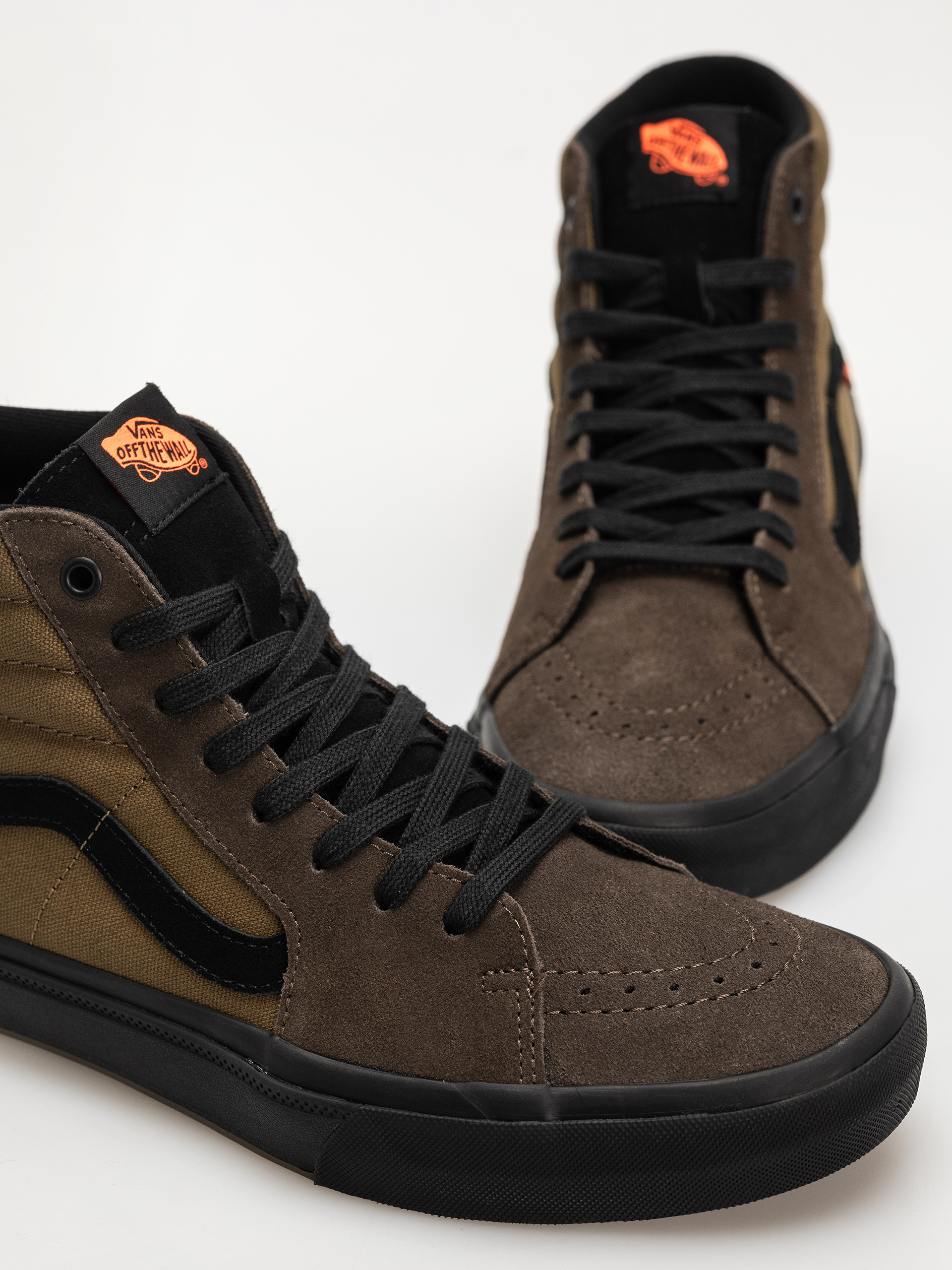 Vans X Odyssey Bmx Sk8 Hi Shoes (coal brown)