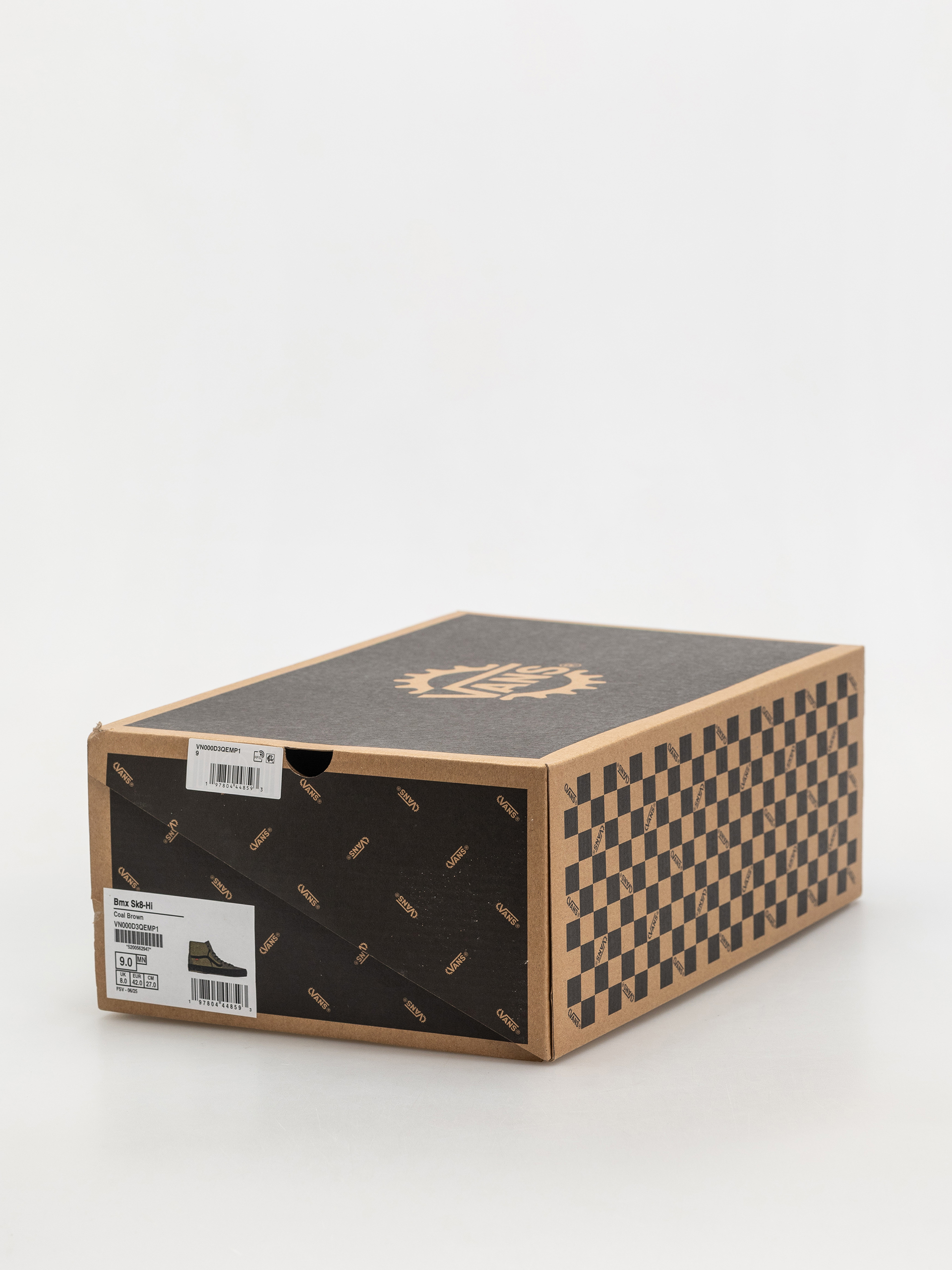 Vans X Odyssey Bmx Sk8 Hi Shoes (coal brown)