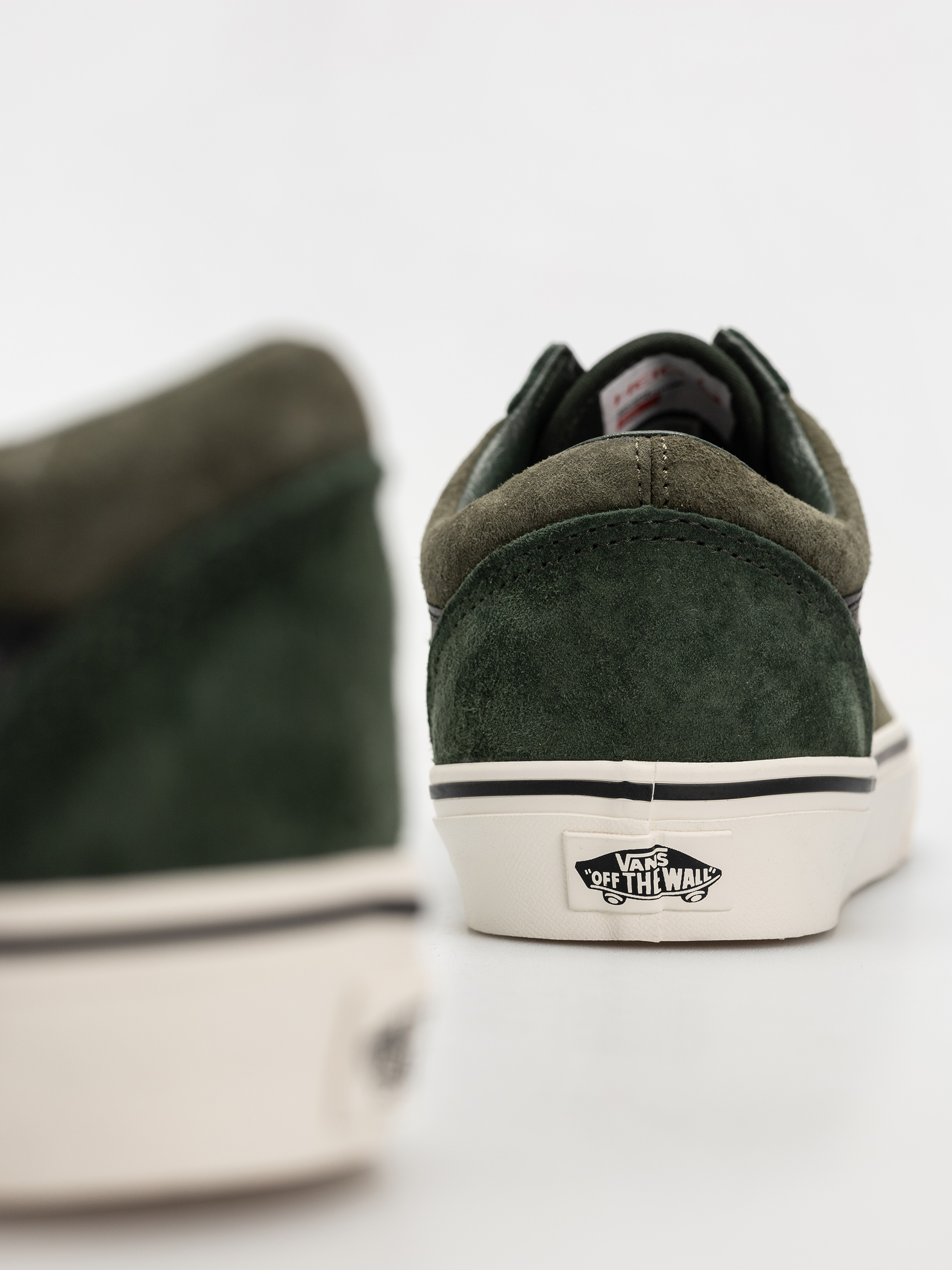 Vans Old Skool Schuhe (pig suede green/multi)
