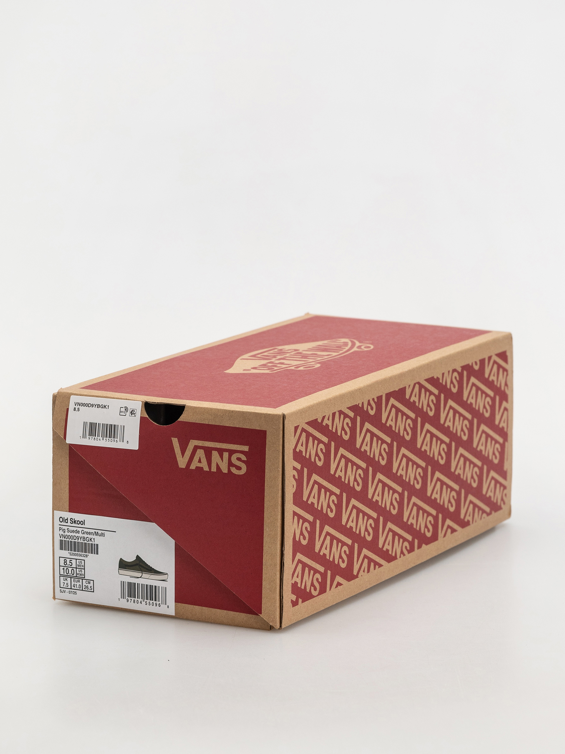 Vans Old Skool Schuhe (pig suede green/multi)