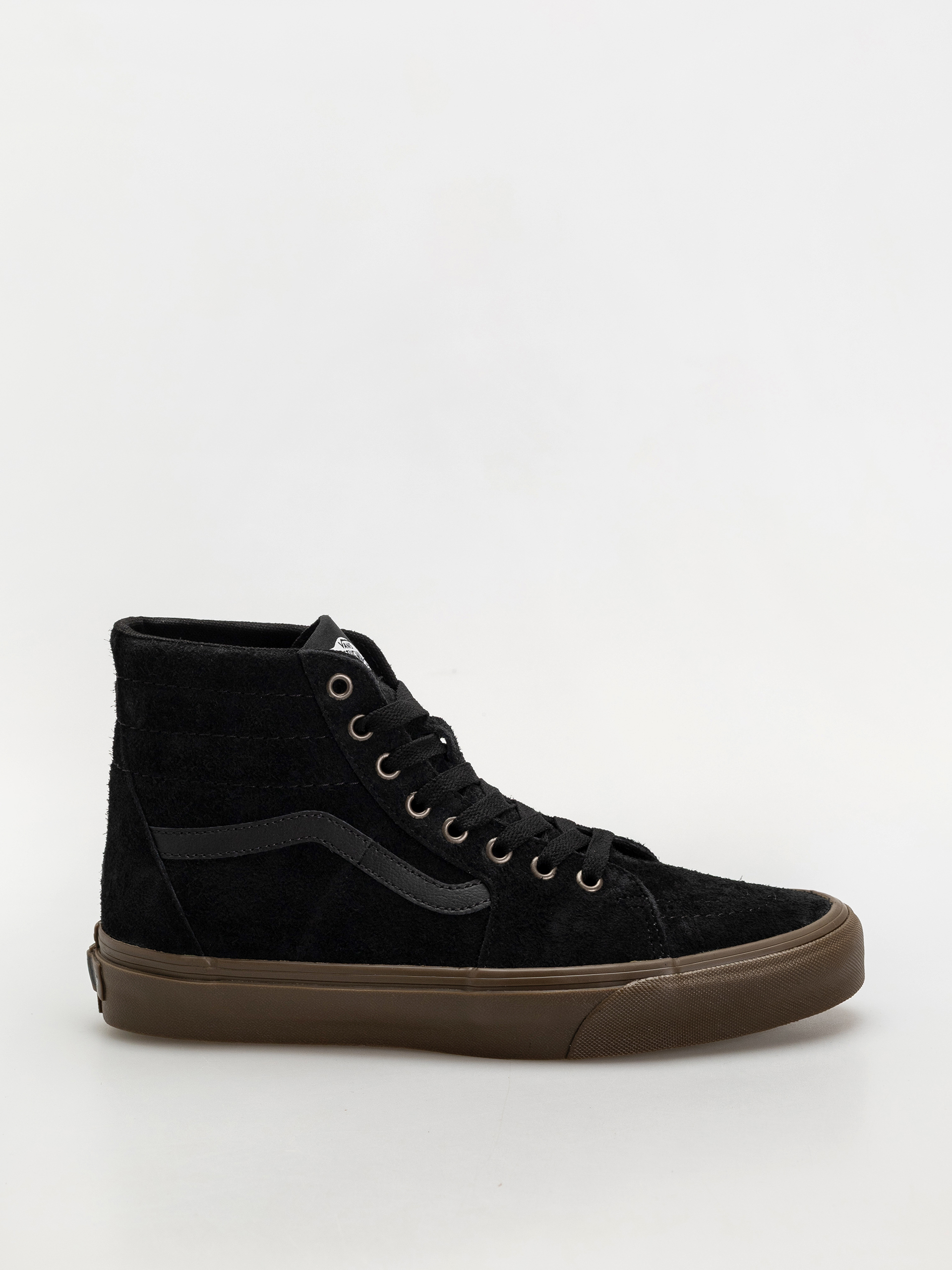 Vans Sk8 Hi Tapered Schuhe (hairy suede black/gum)
