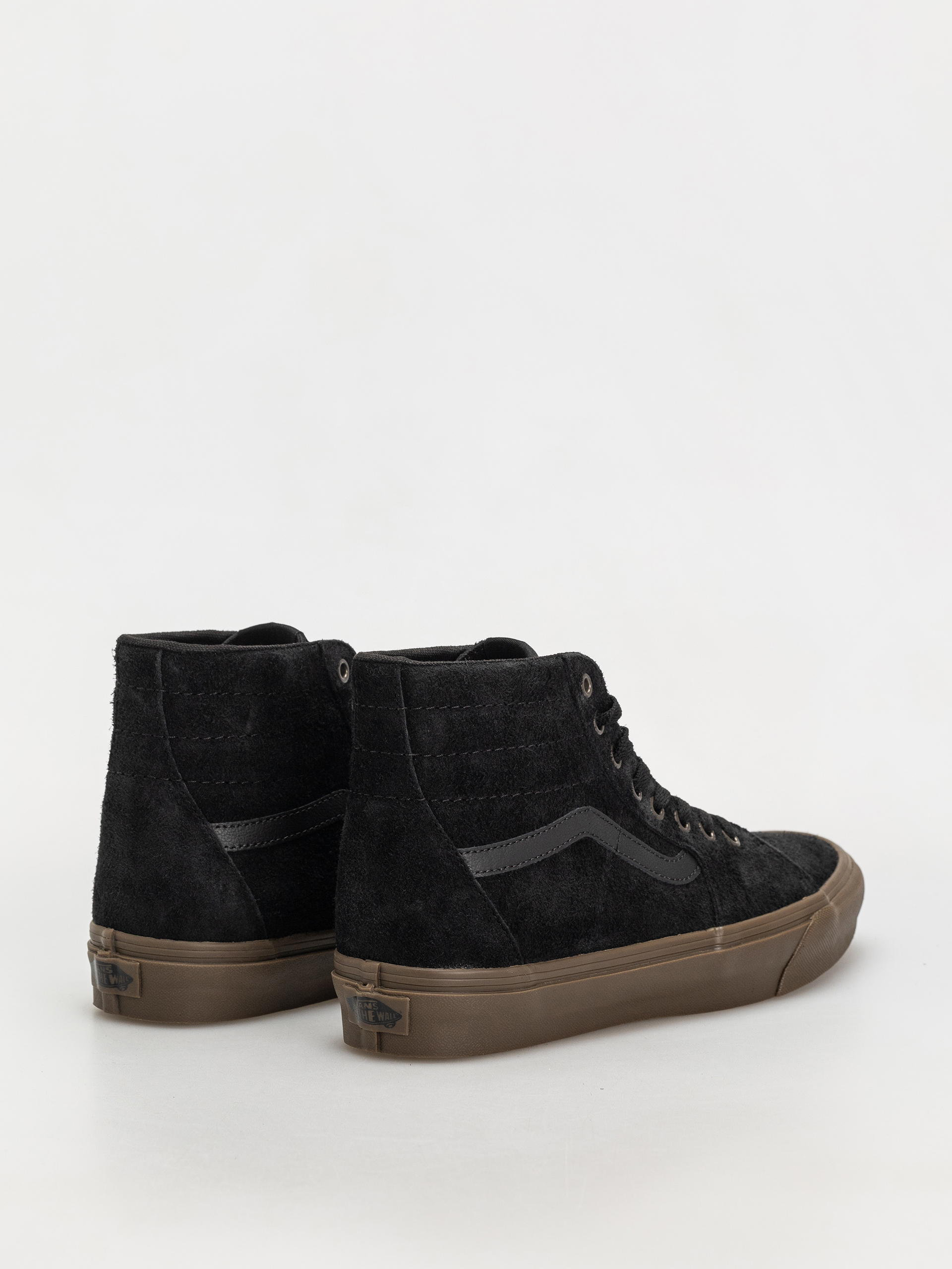 Vans Sk8 Hi Tapered Schuhe (hairy suede black/gum)
