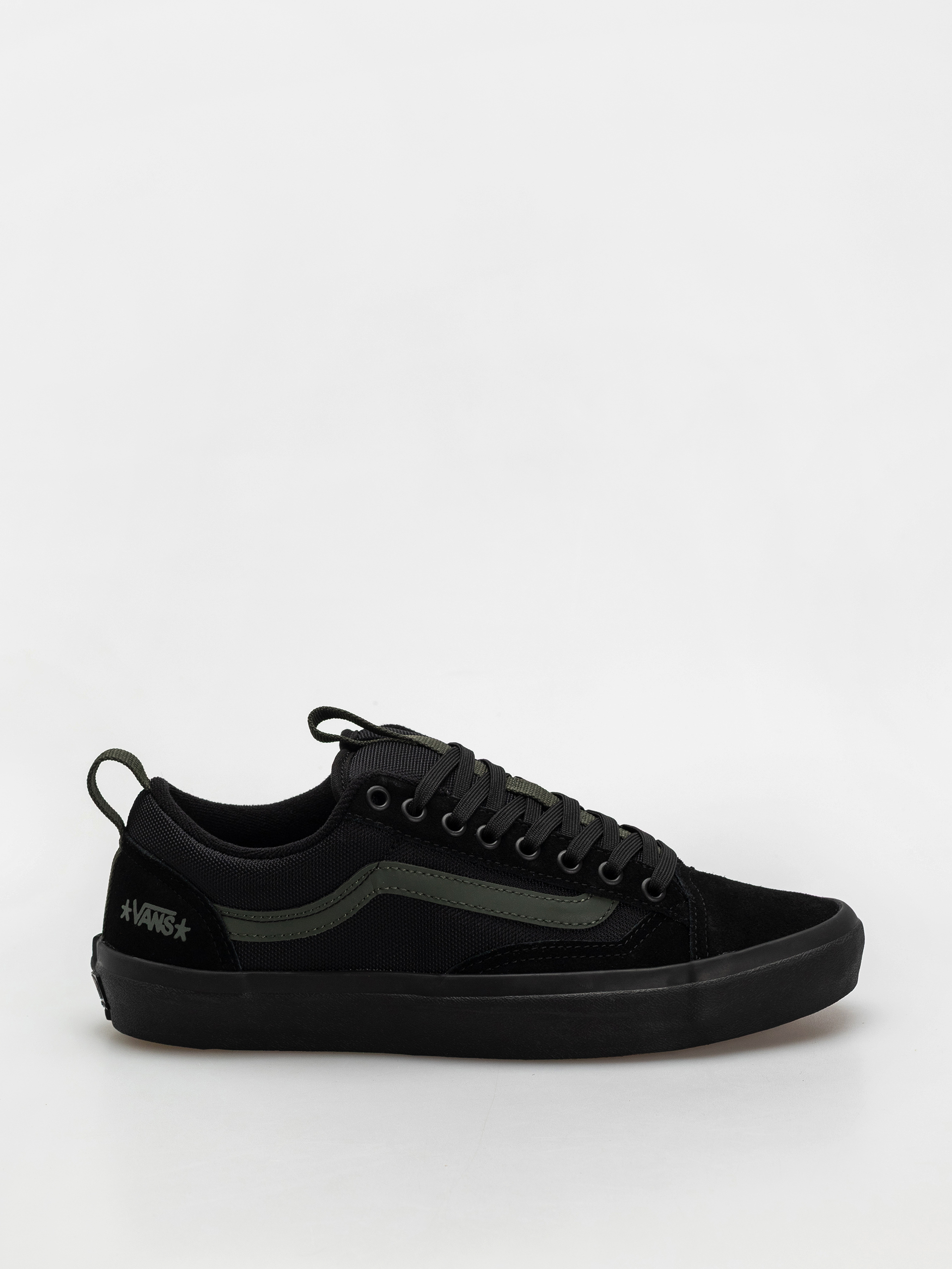 Vans Skate Old Skool 36 + Schuhe (atiba black/dark green)
