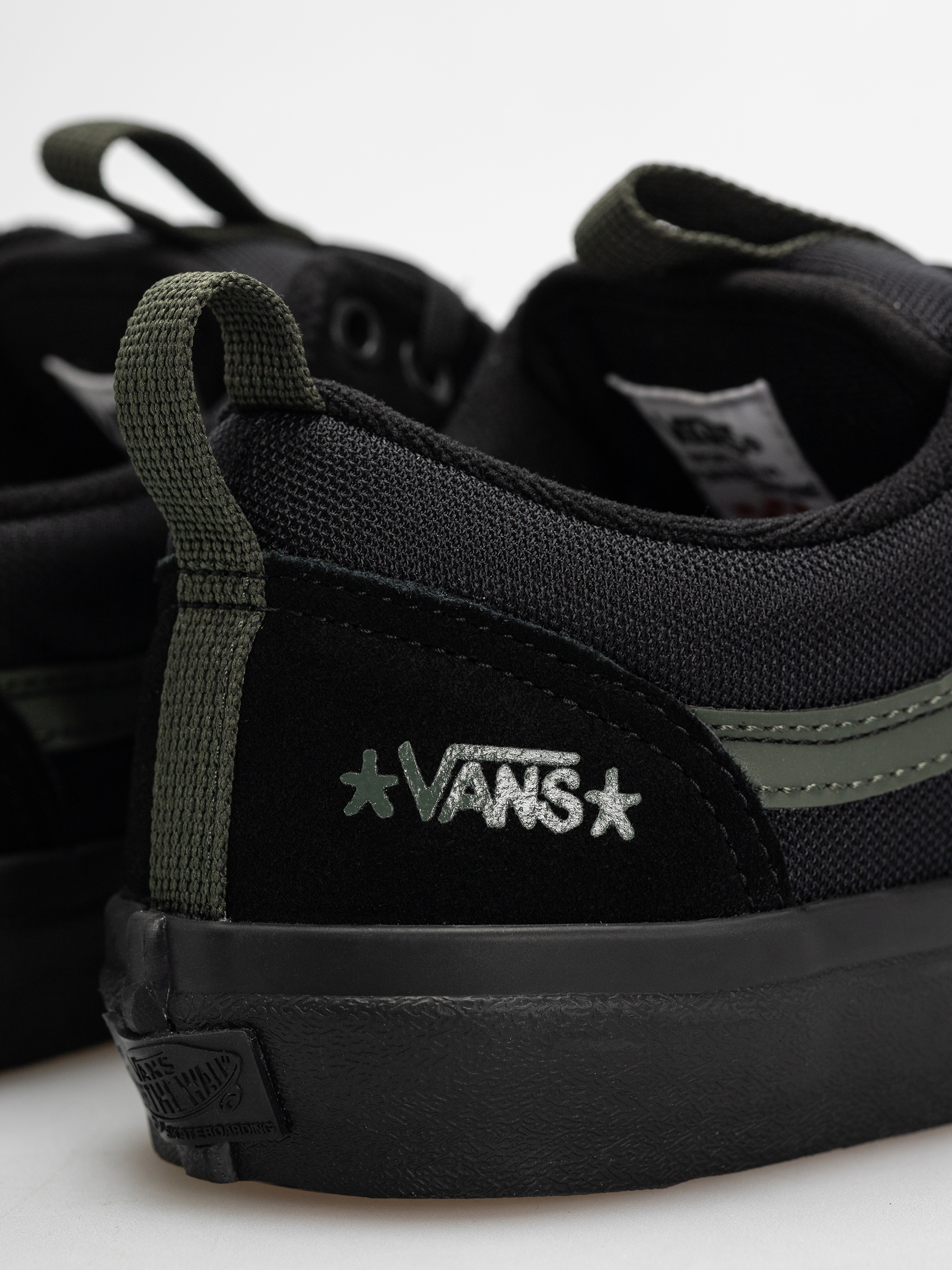 Vans Skate Old Skool 36 + Schuhe (atiba black/dark green)