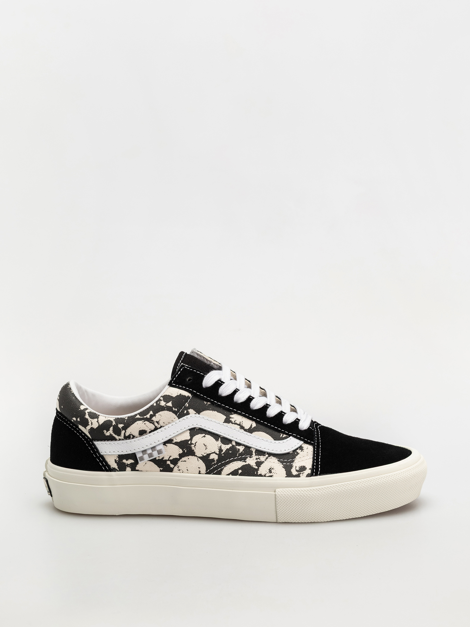 Vans Skate Old Skool Schuhe (skull pile black/white/gum)