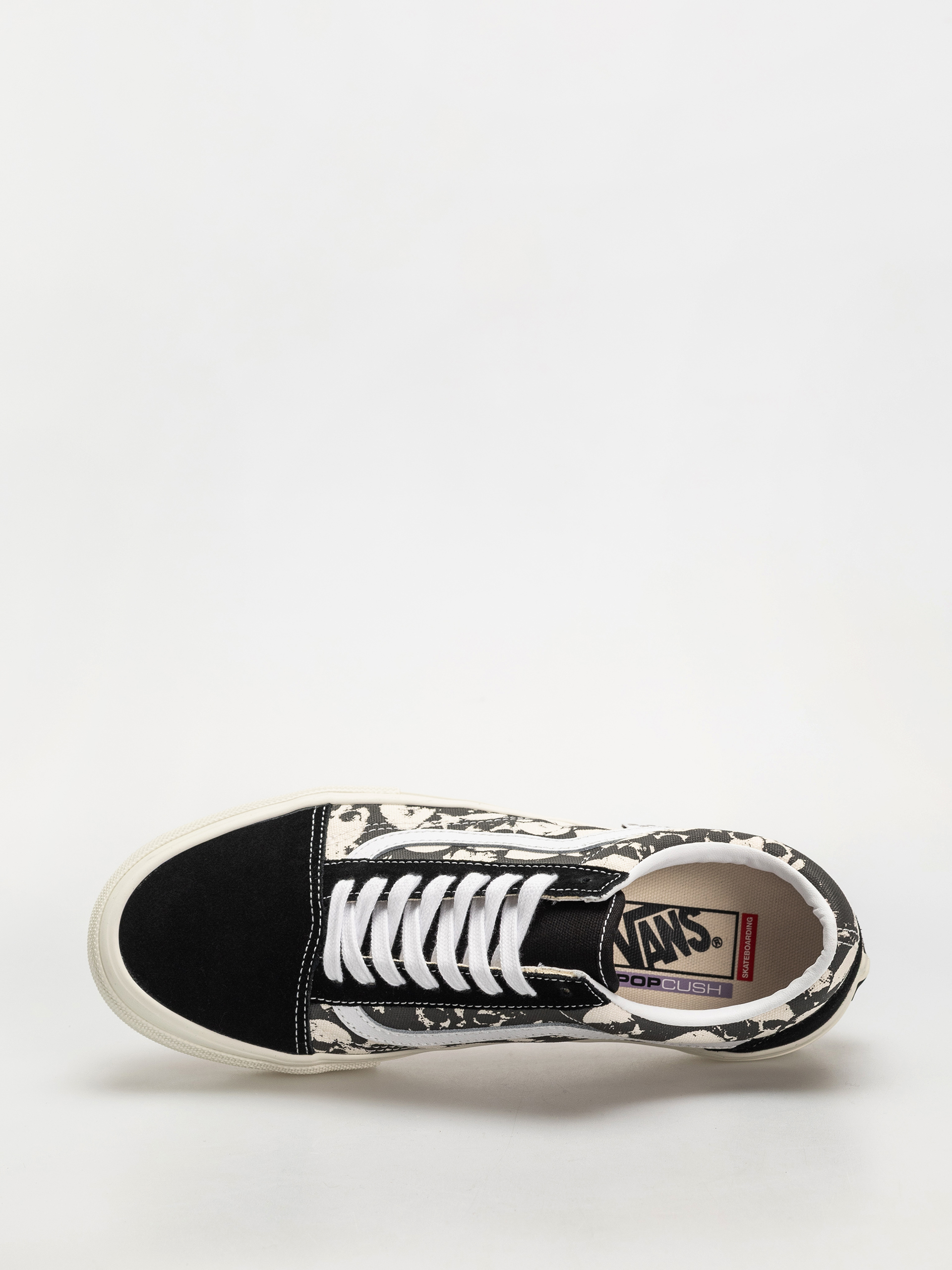 Vans Skate Old Skool Schuhe (skull pile black/white/gum)