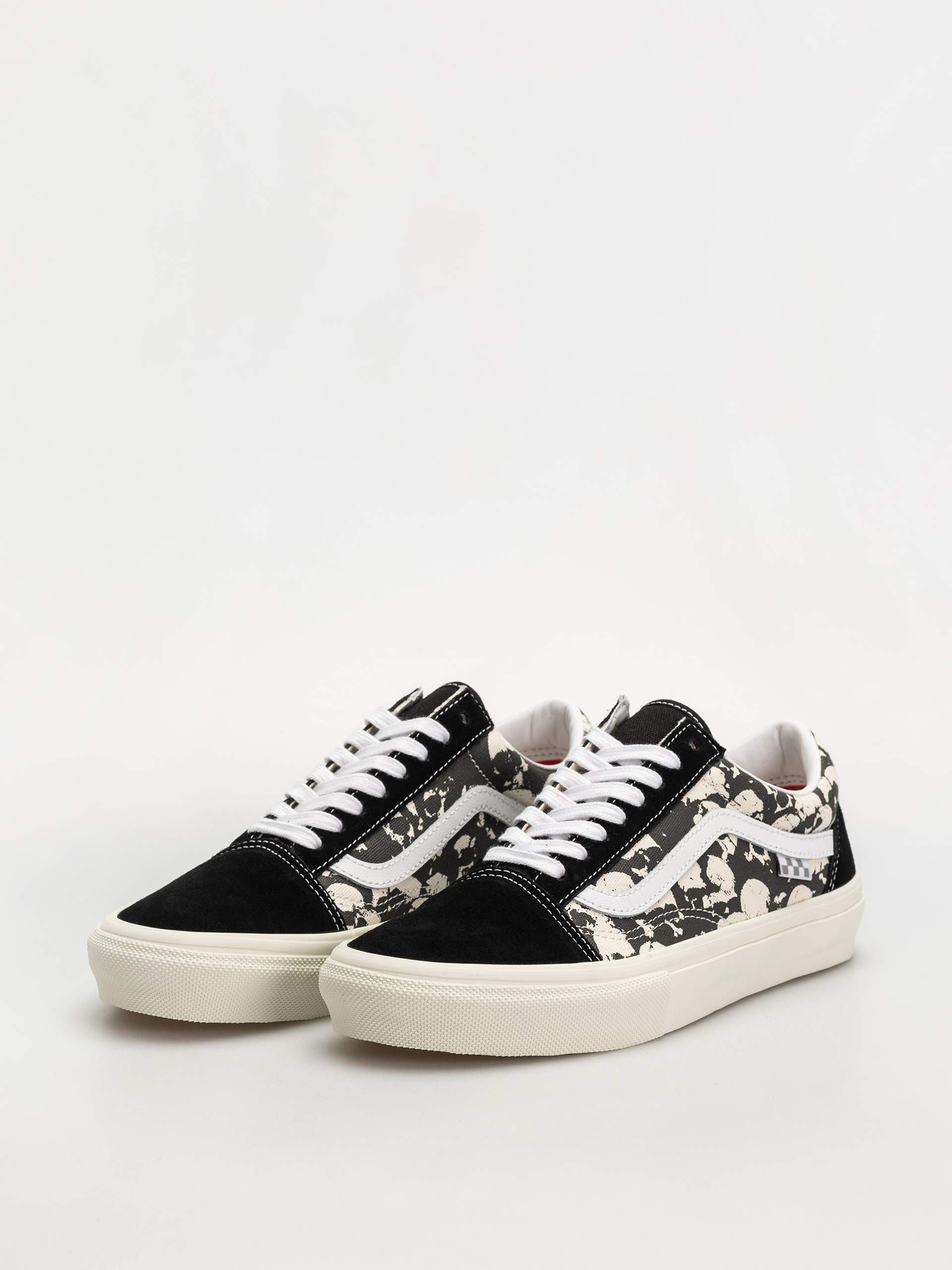 Vans Skate Old Skool Shoes (skull pile black/white/gum)