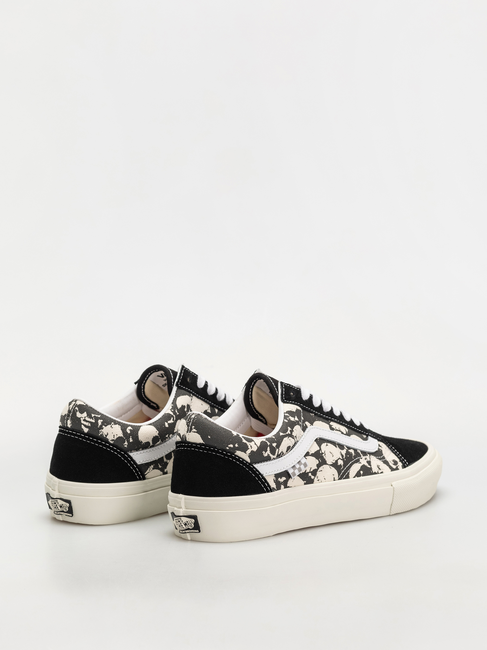Vans Skate Old Skool Shoes (skull pile black/white/gum)